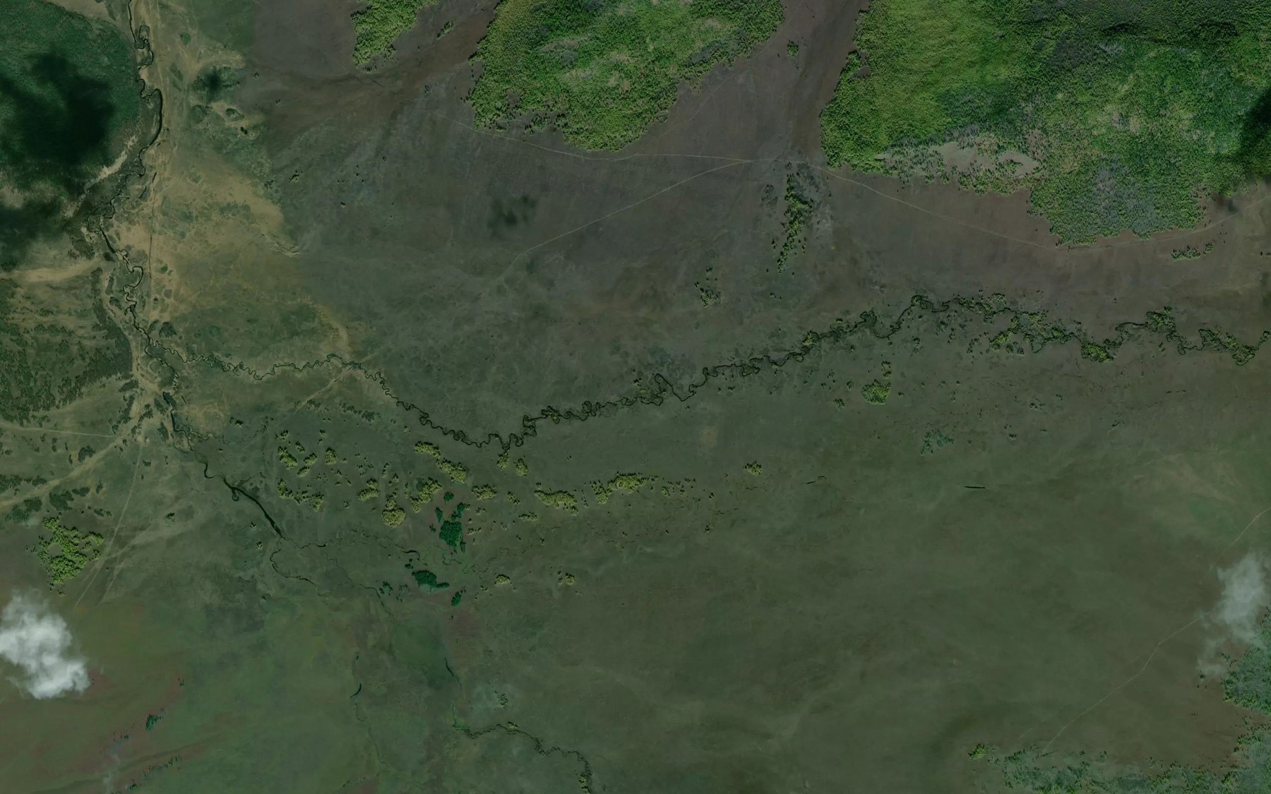 Satellite map of the Alakaki Pervyy