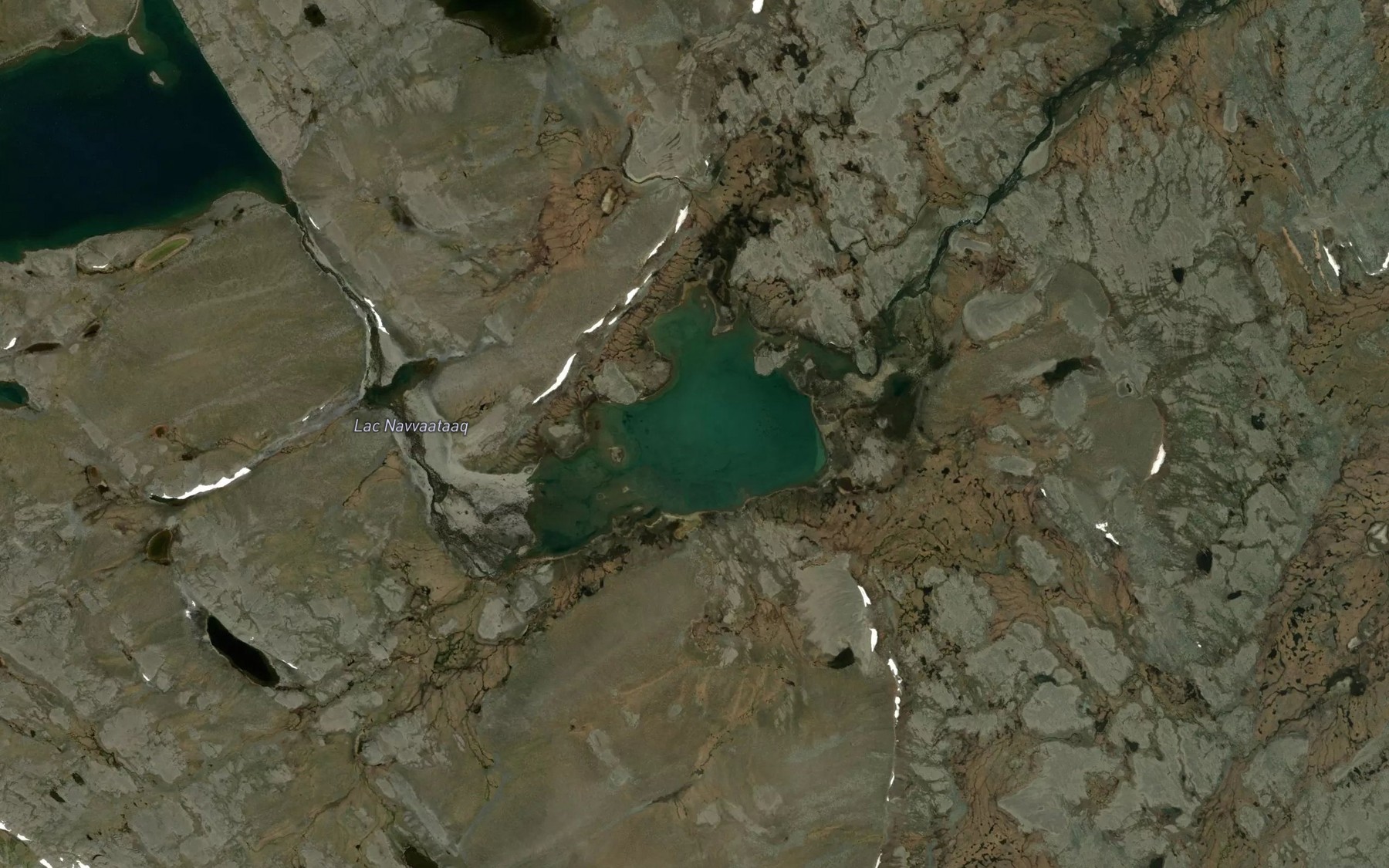 Satellite map of the Lac Navvaaraarjuq Tarrasiq