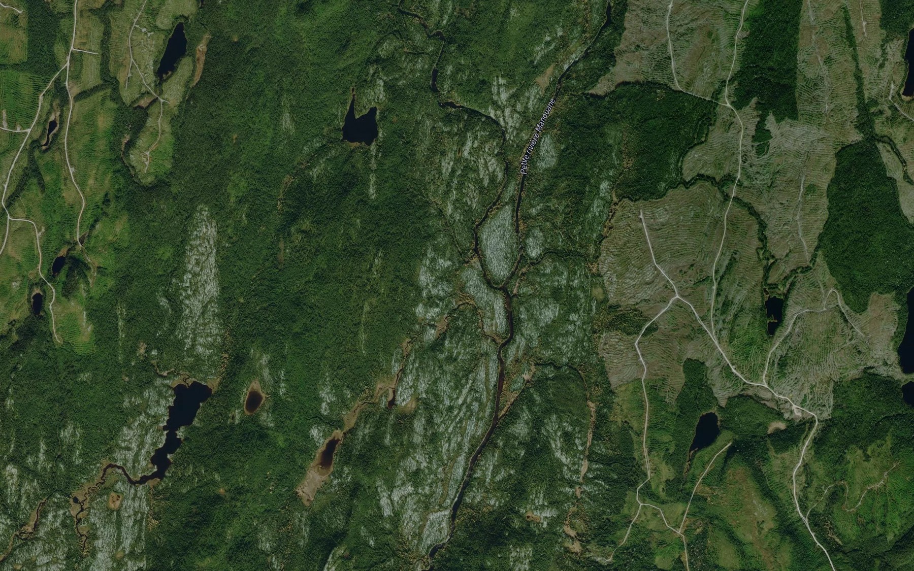 Satellite map of the Ruisseau en Chapelet
