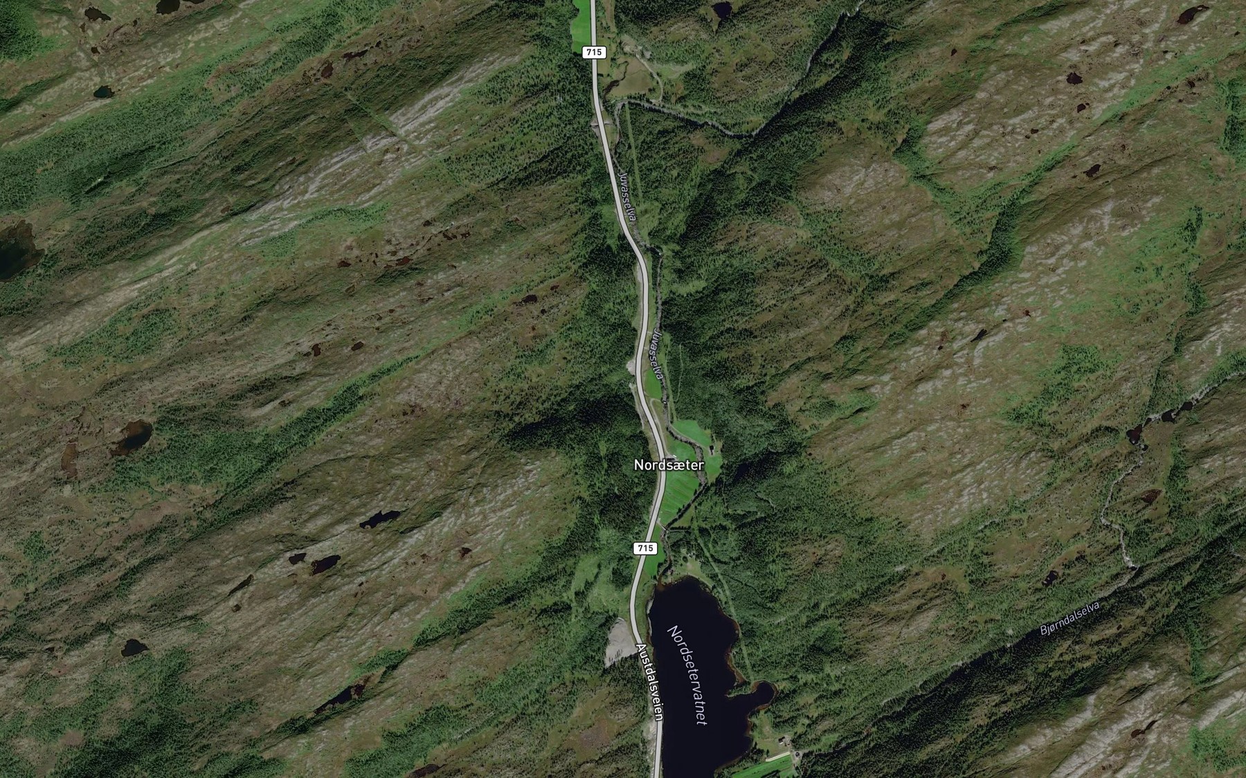 Satellite map of the Fantaa