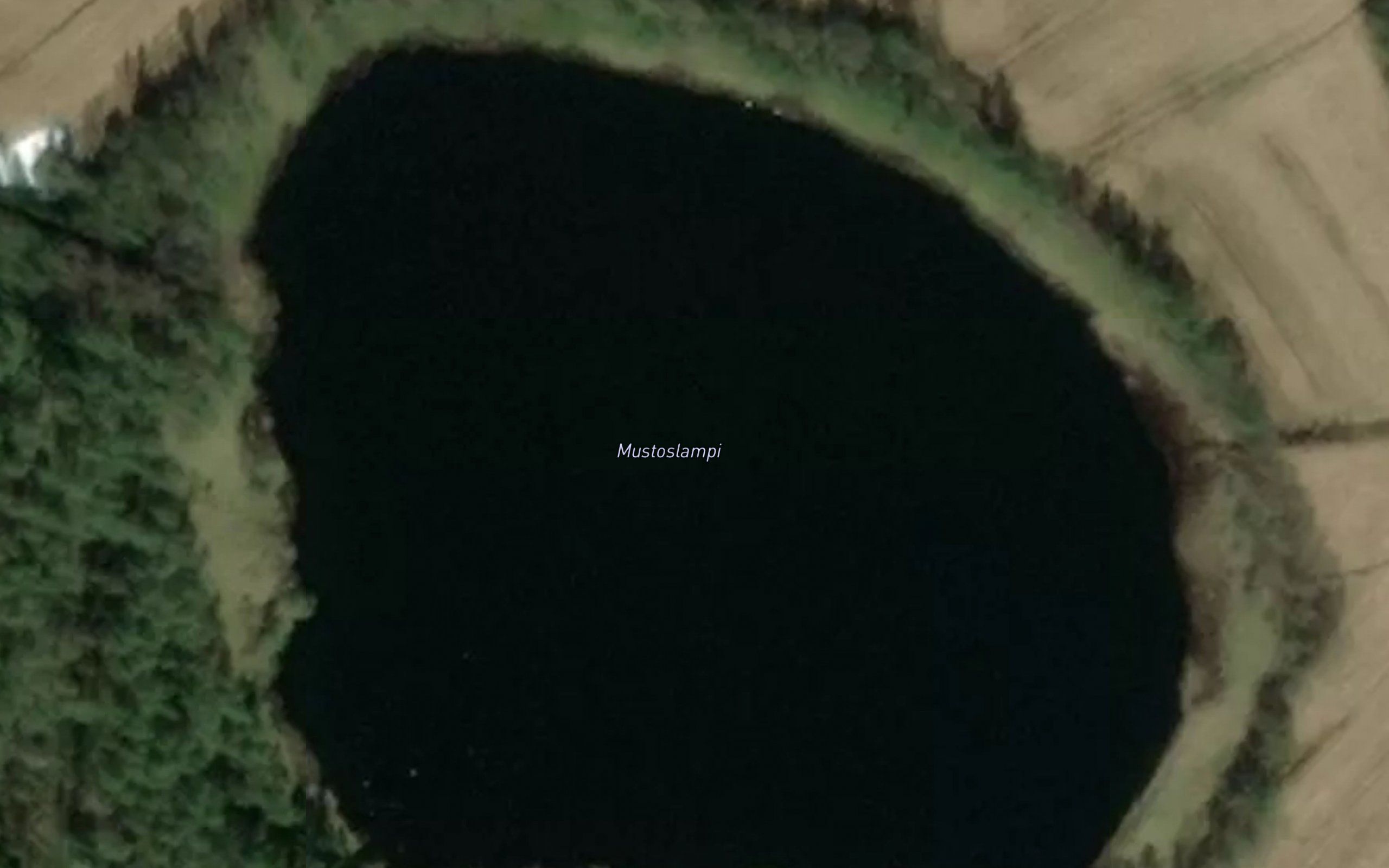 Mustoslampi