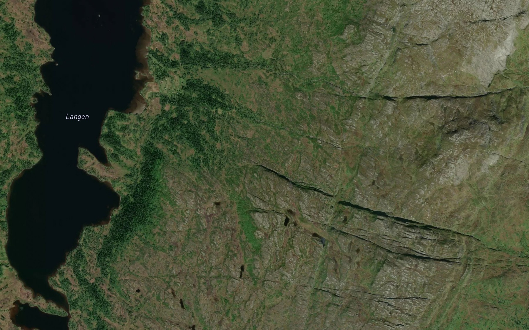Satellite map of the Funnaunbekken