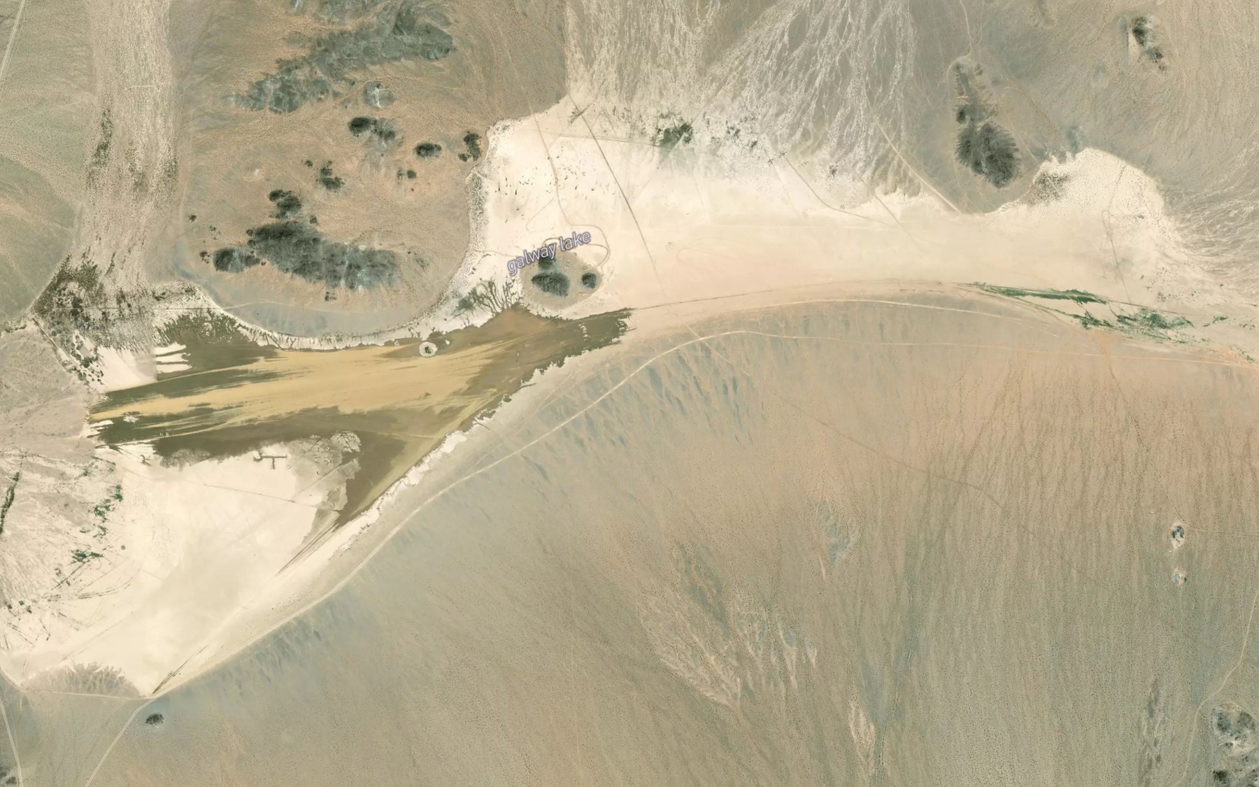 Satellite map of the Galway Lake