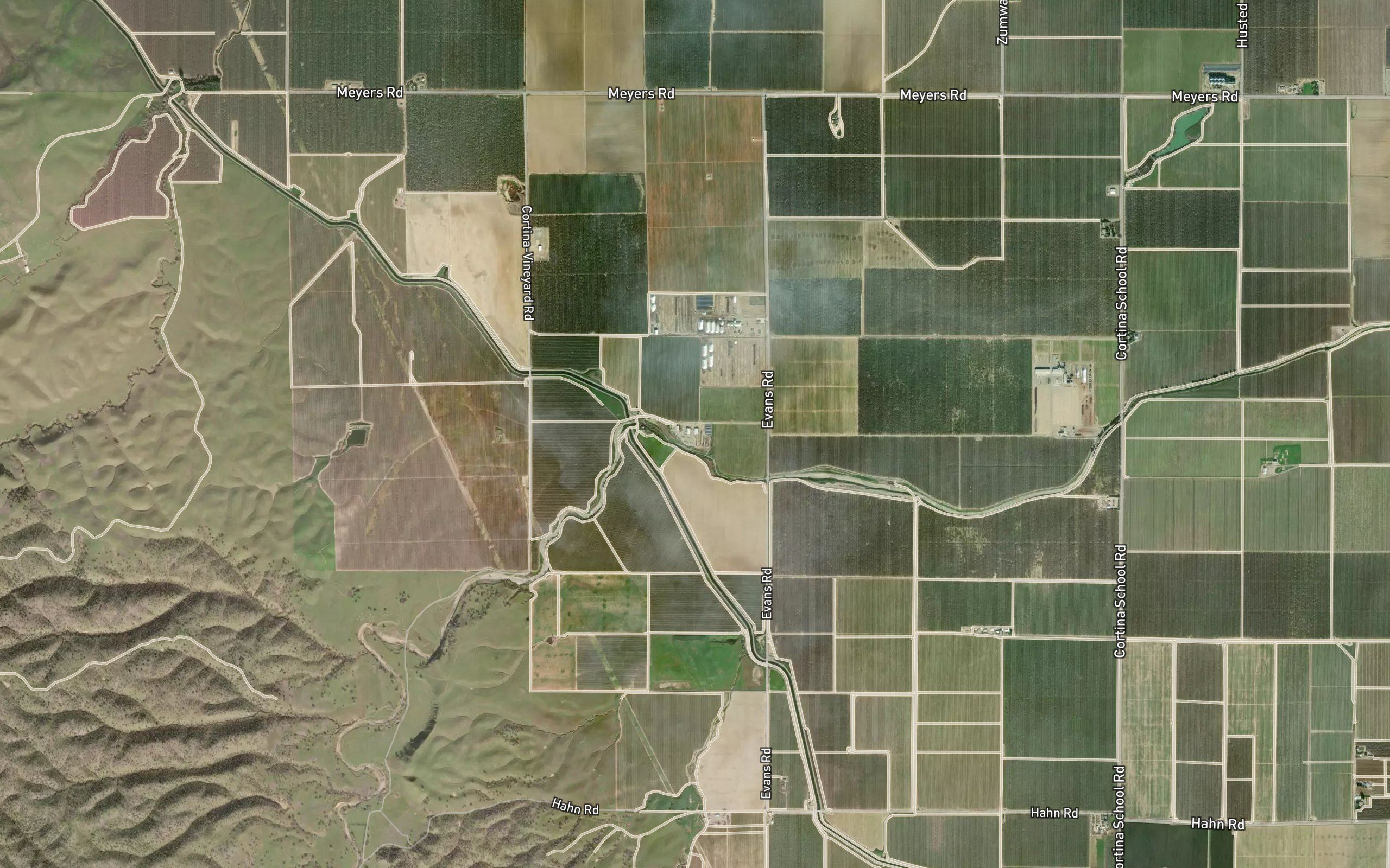 Old Cortina Creek