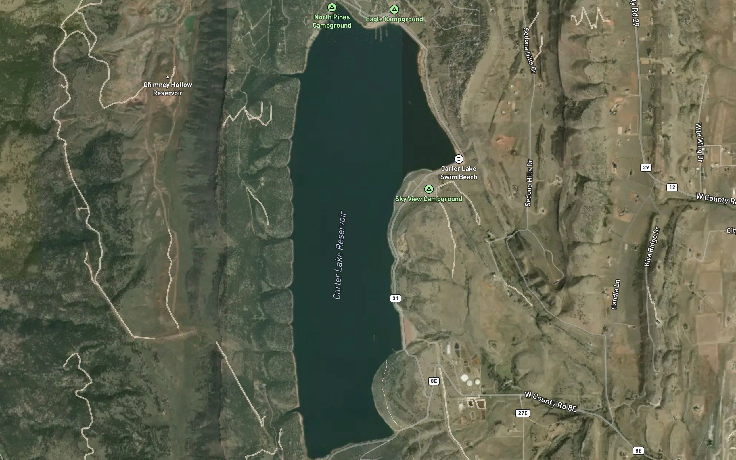 Carter Lake Reservoir