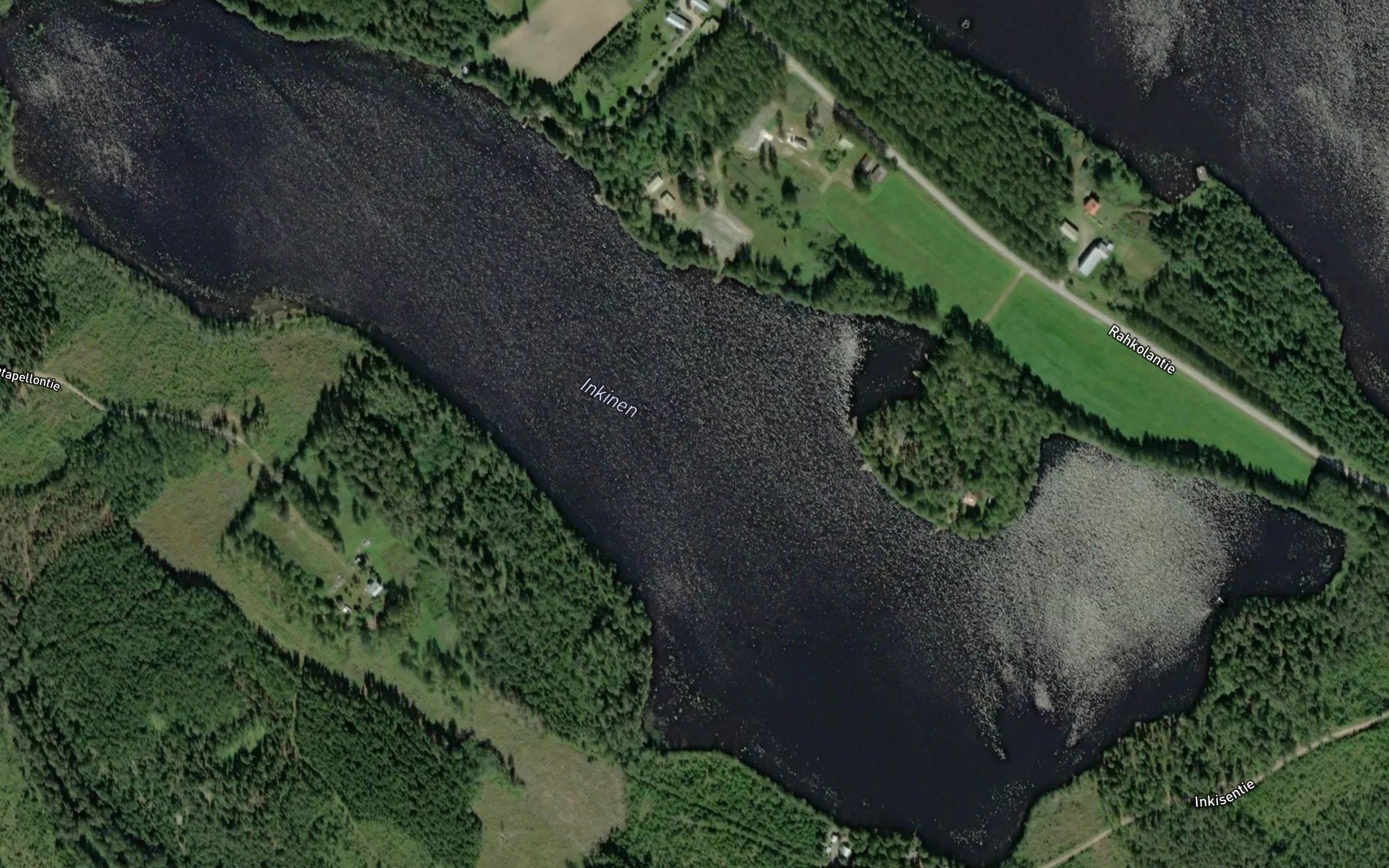 Satellite map of the Inkinen