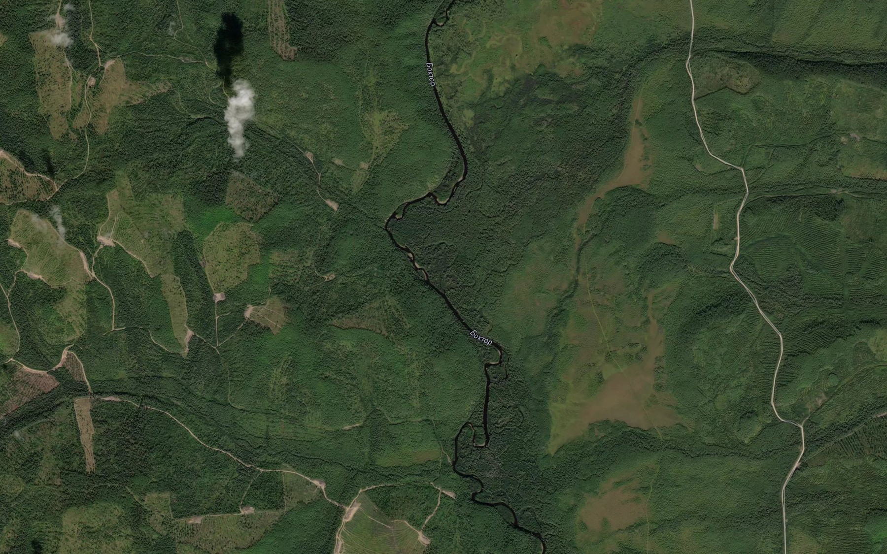 Satellite map of the Raspadochnyy