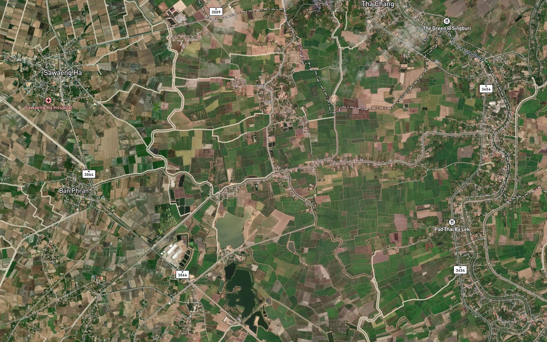 Satellite map of the Khlong Song