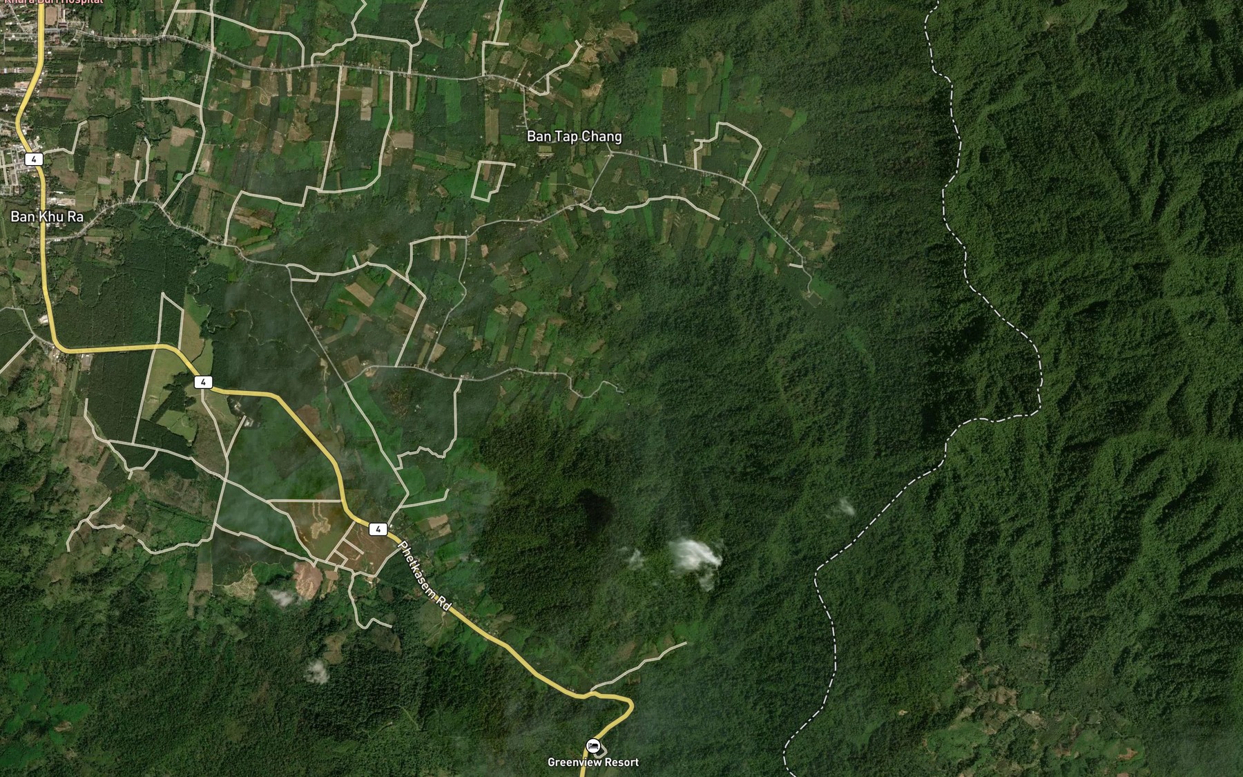 Satellite map of the Sa Kep Nam Khlong Bang Bong