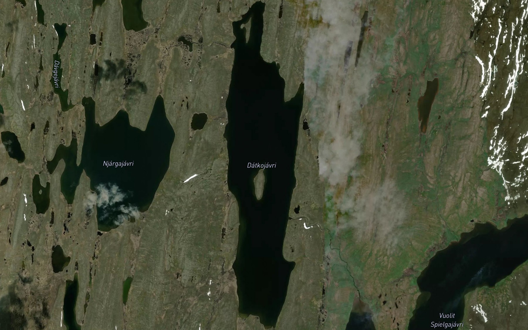 Satellite map of the Datkujavri