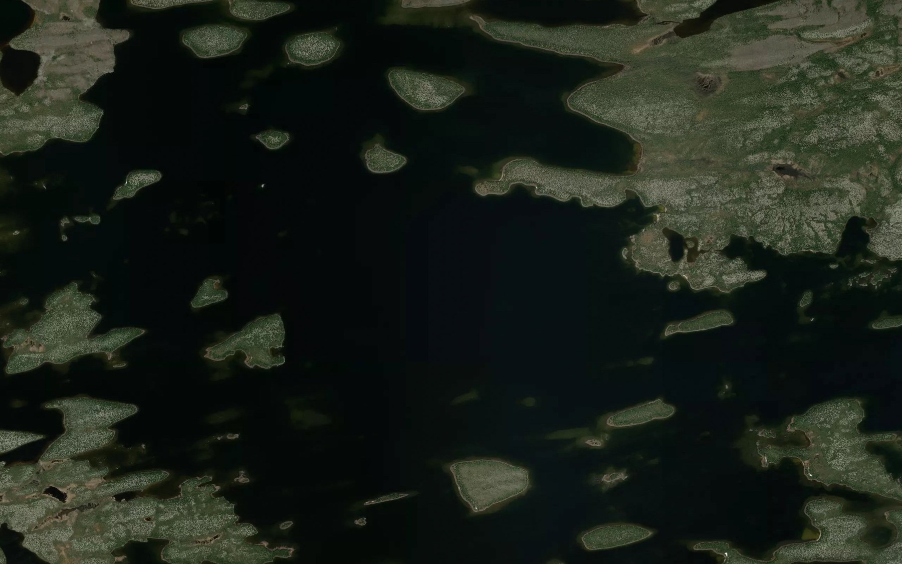 Satellite map of the Baie Kukamaw Pachistiwakan