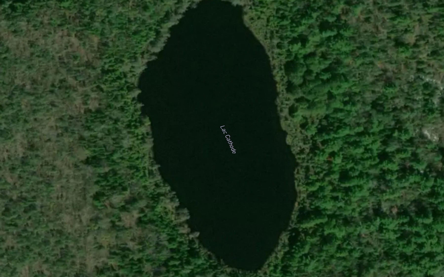 Satellite map of the Lac Cathode