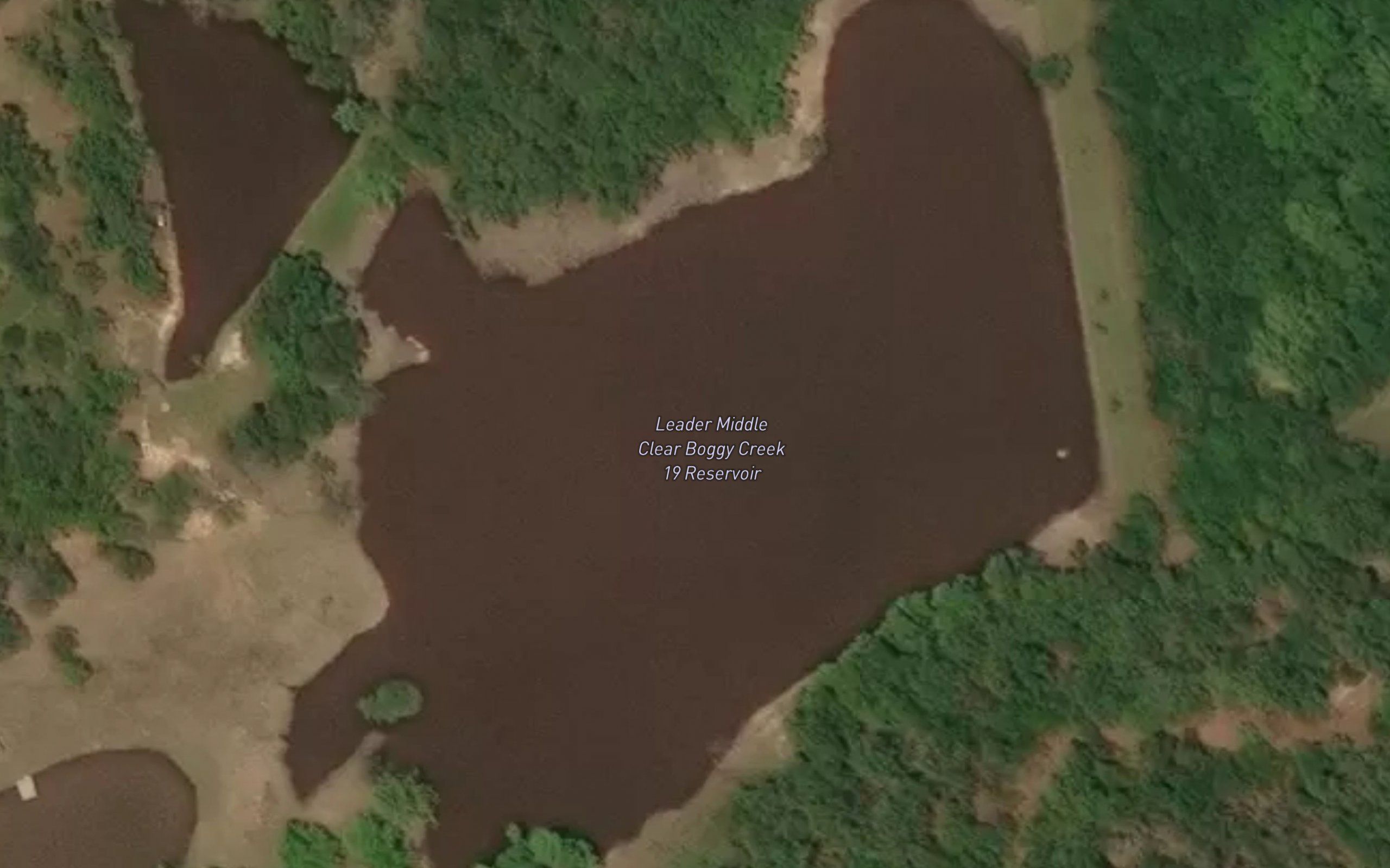 Leader Middle Clear Boggy Creek 19 Reservoir
