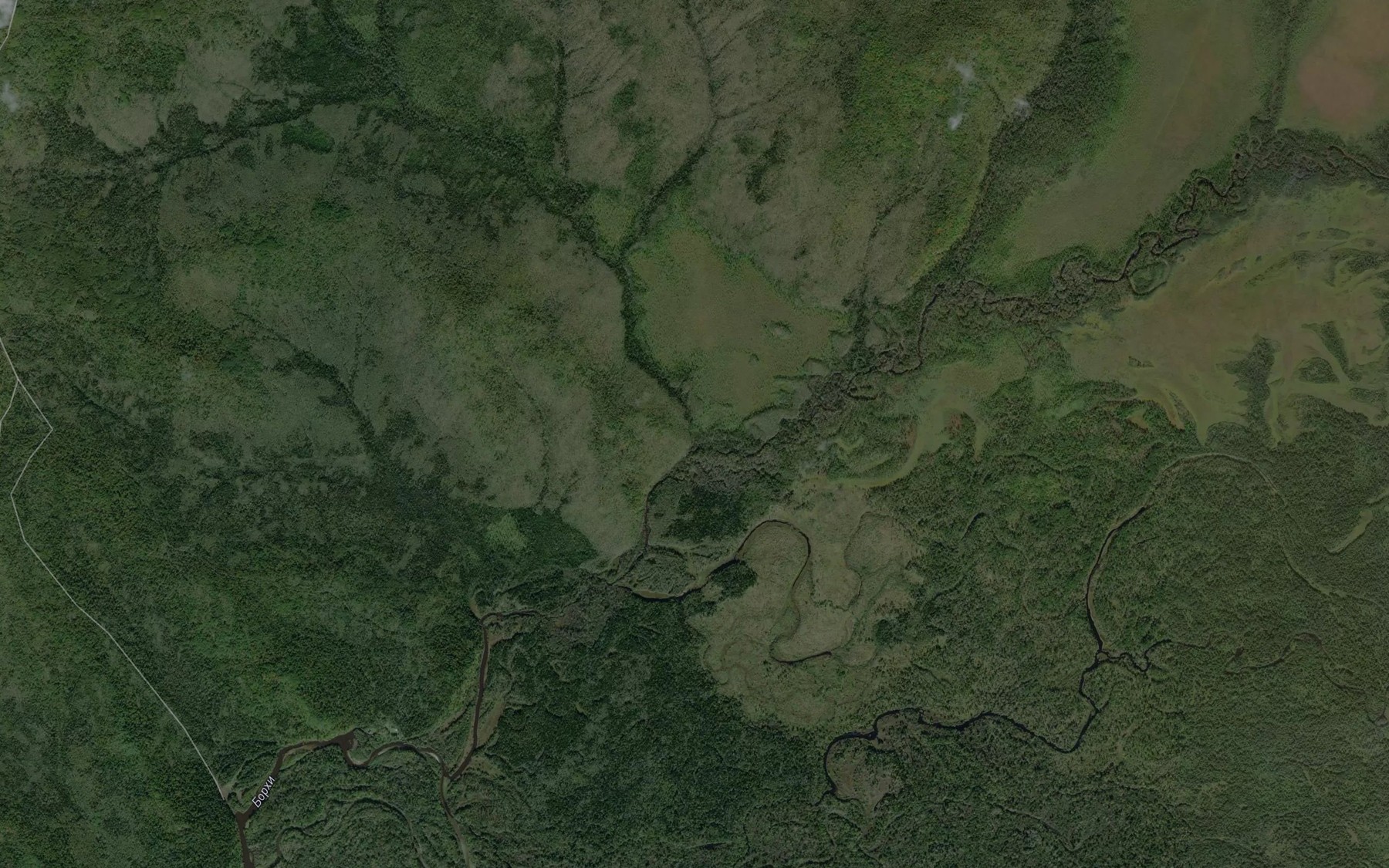 Satellite map of the Otdel'nyy