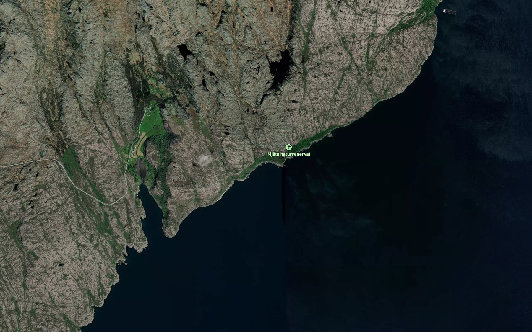 Satellite map of the Mjatevika