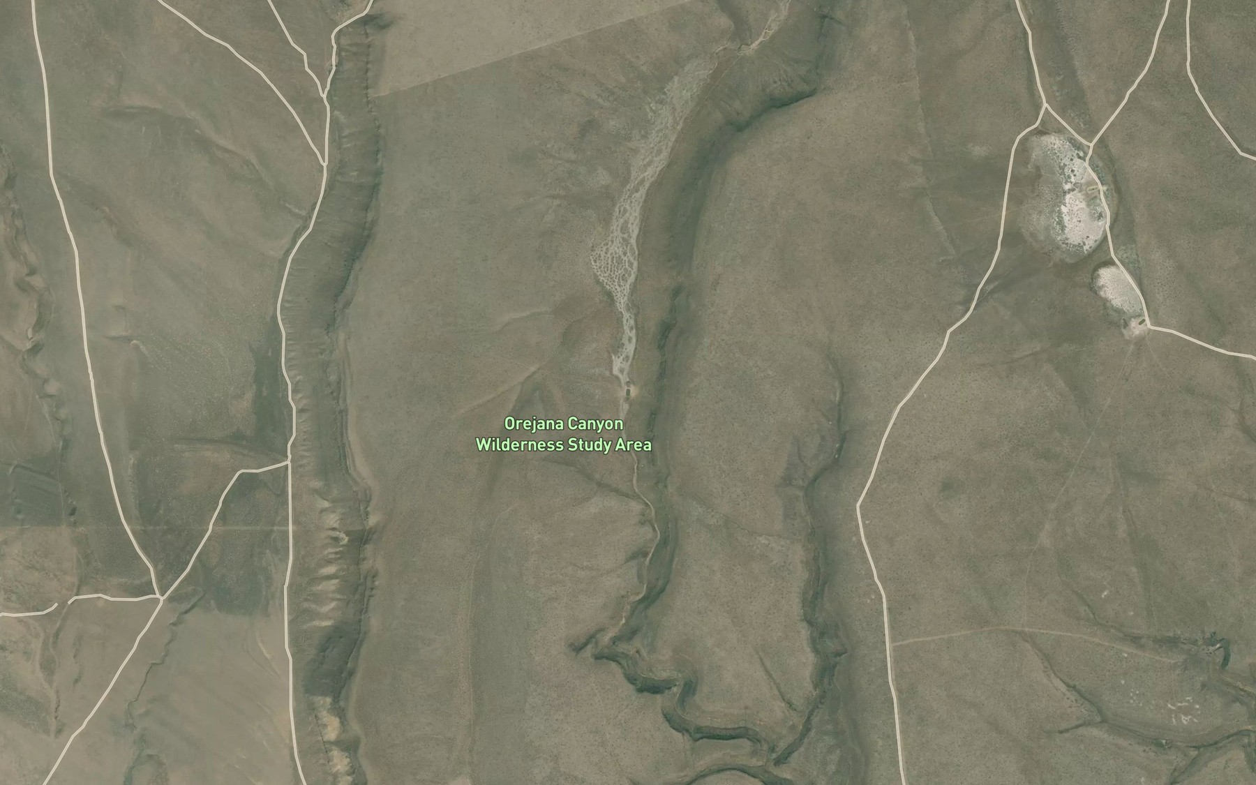 Satellite map of the Headwater Reservoir