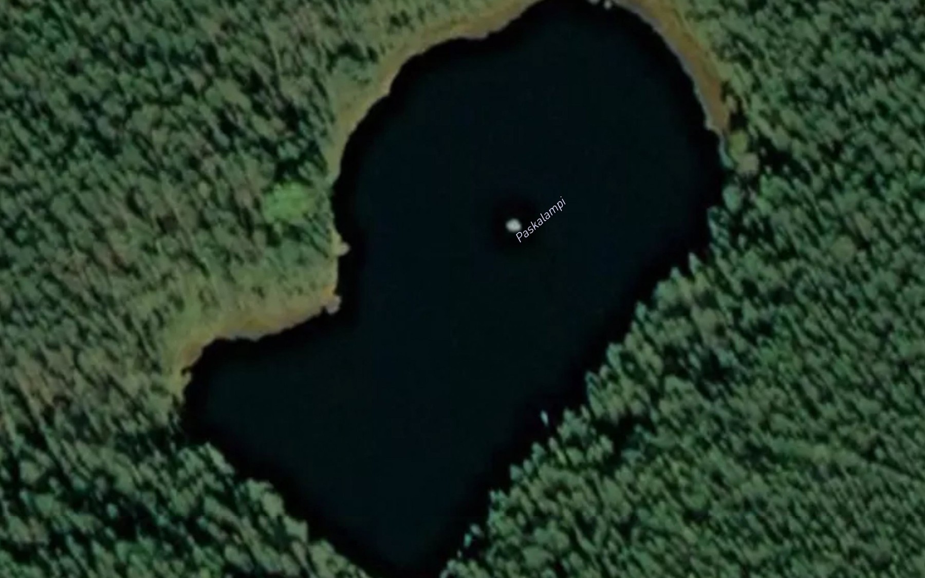 Satellite map of the Paskalampi