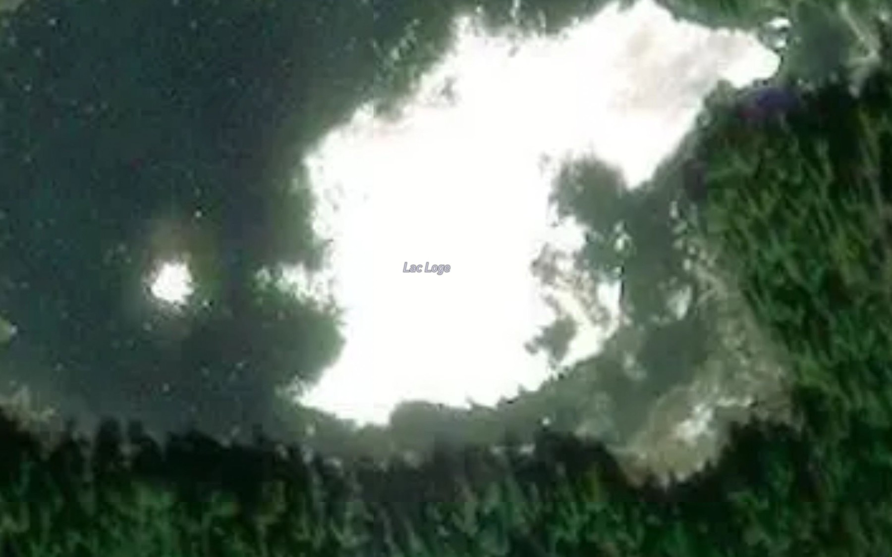 Satellite map of the Lac Loge