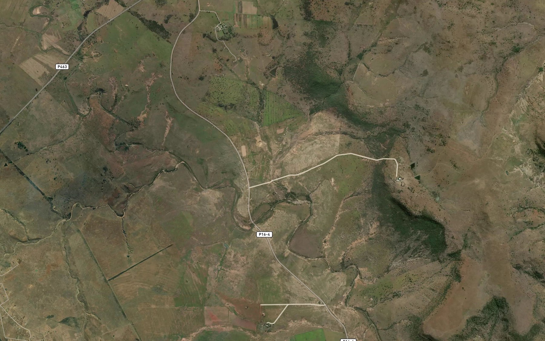 Satellite map of the Insegeni