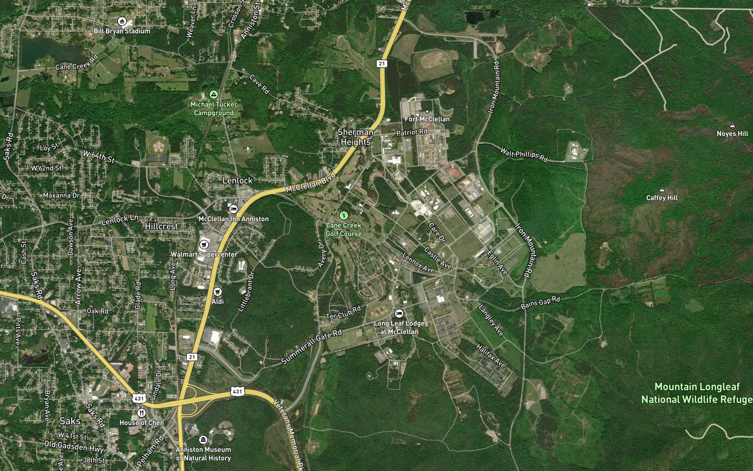 South Branch Cane Creek