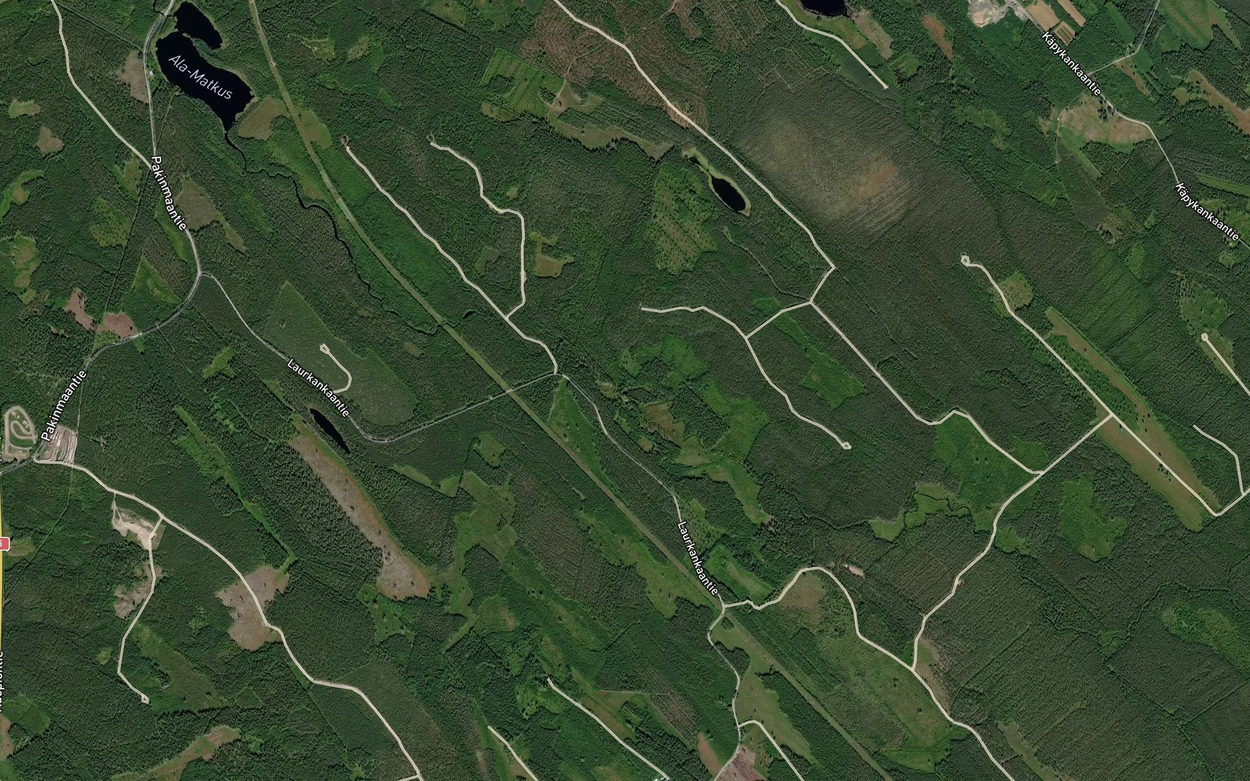 Satellite map of the Haapajoki