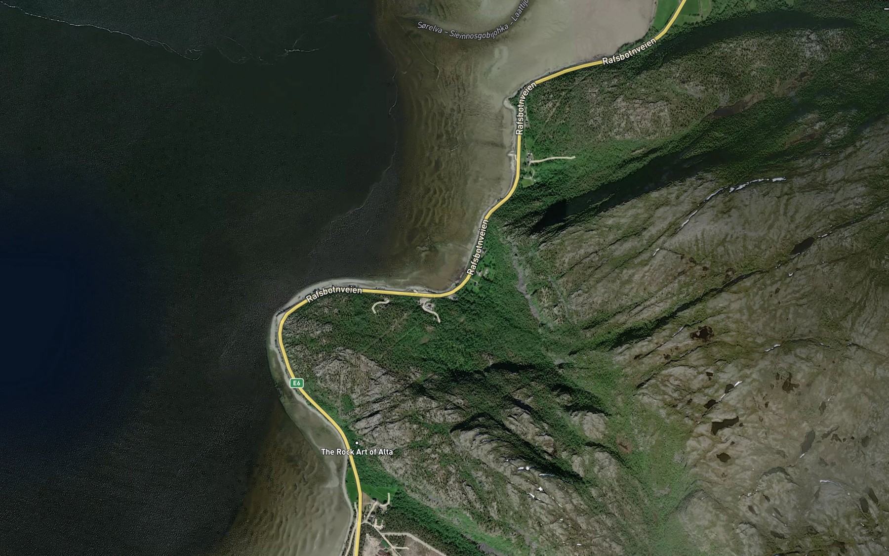 Satellite map of the Nusku Lassegohpi