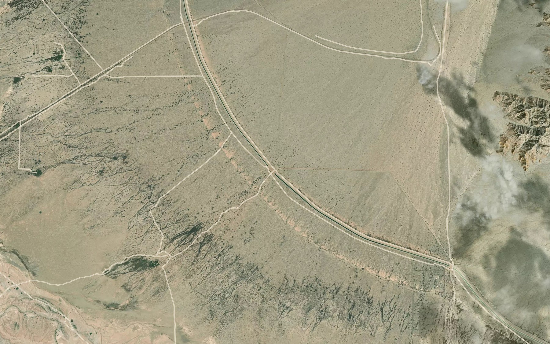 Satellite map of the Siphon Twenty-Three