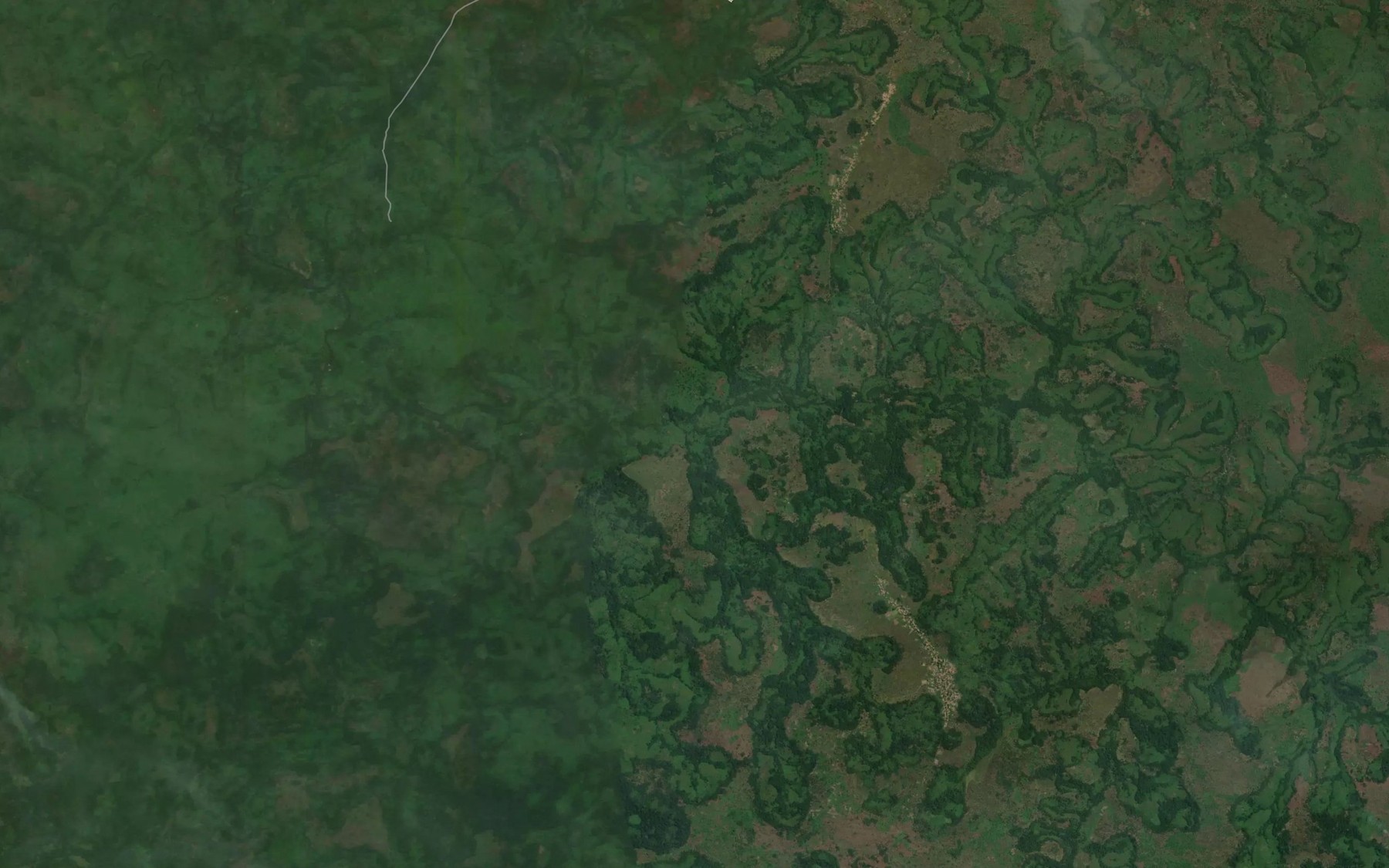 Satellite map of the Kayimbi