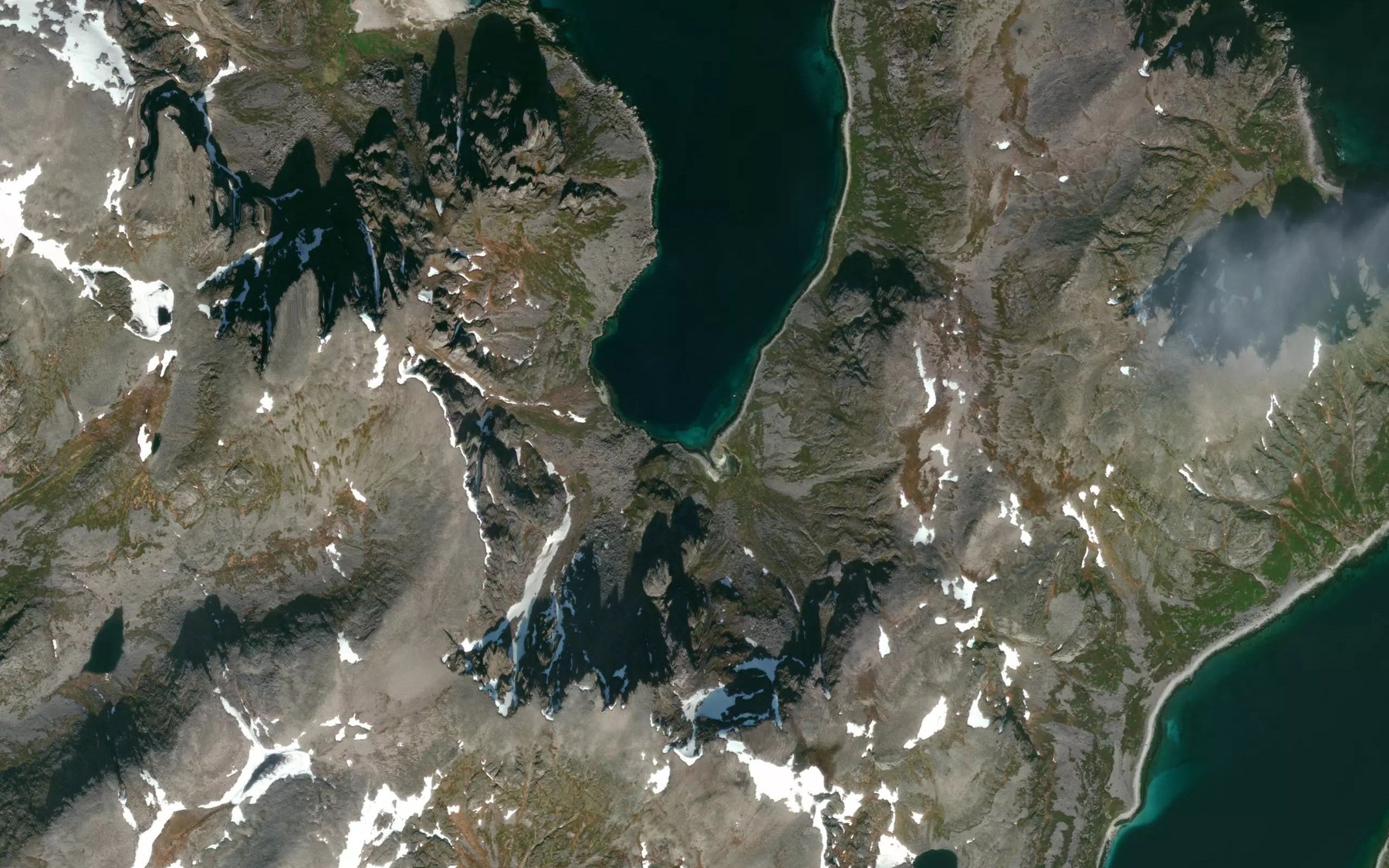 Satellite map of the Reppapollen