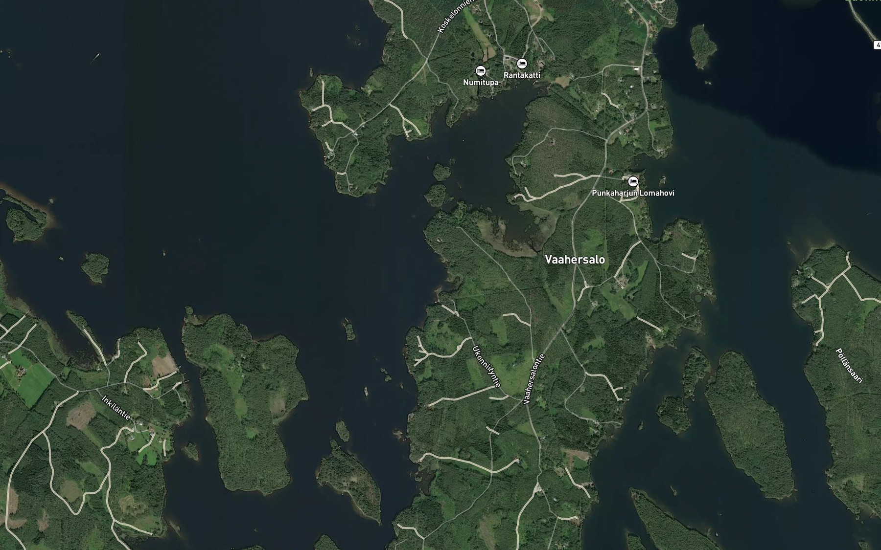 Satellite map of the Haukilahti