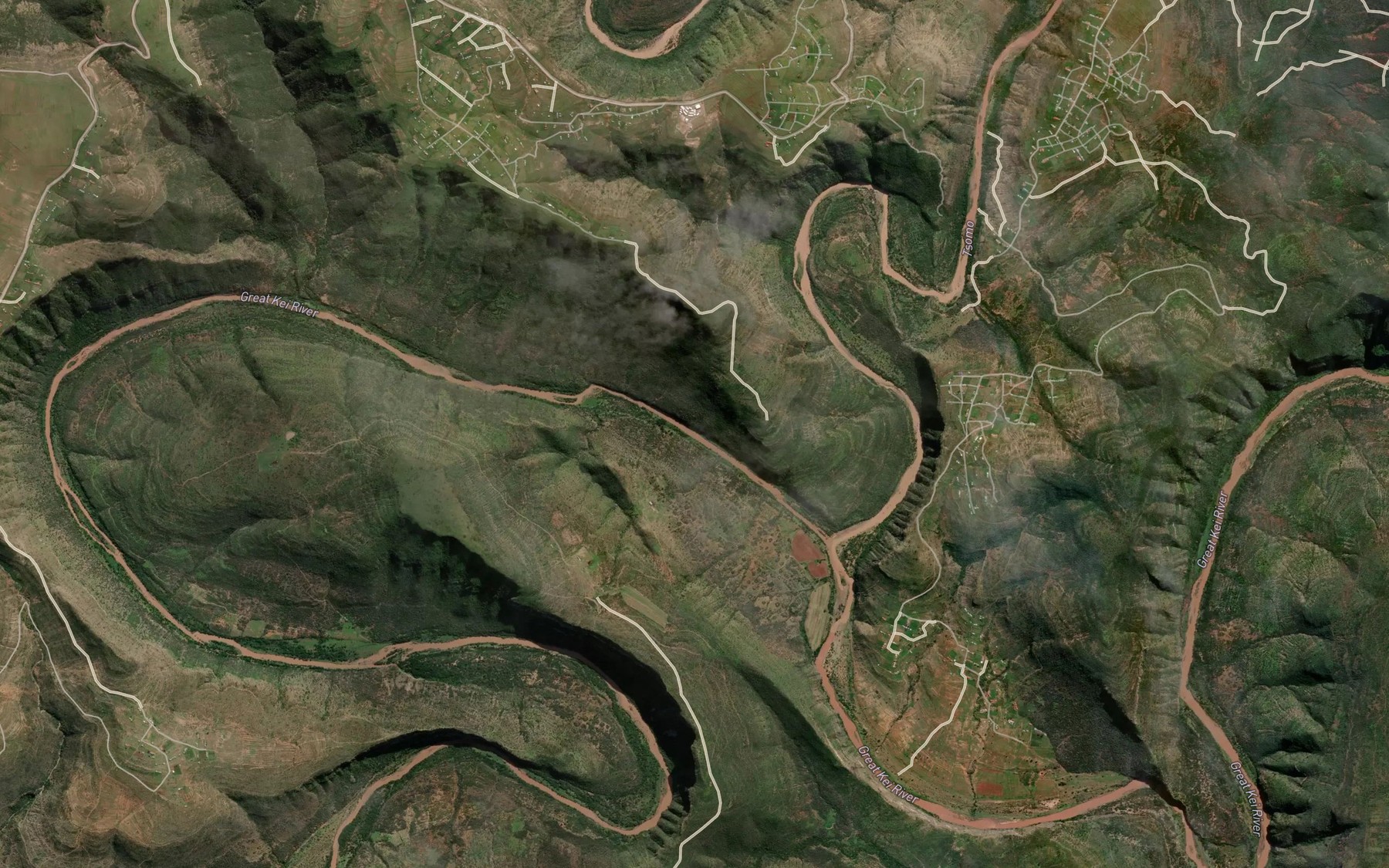 Satellite map of the Mbiza