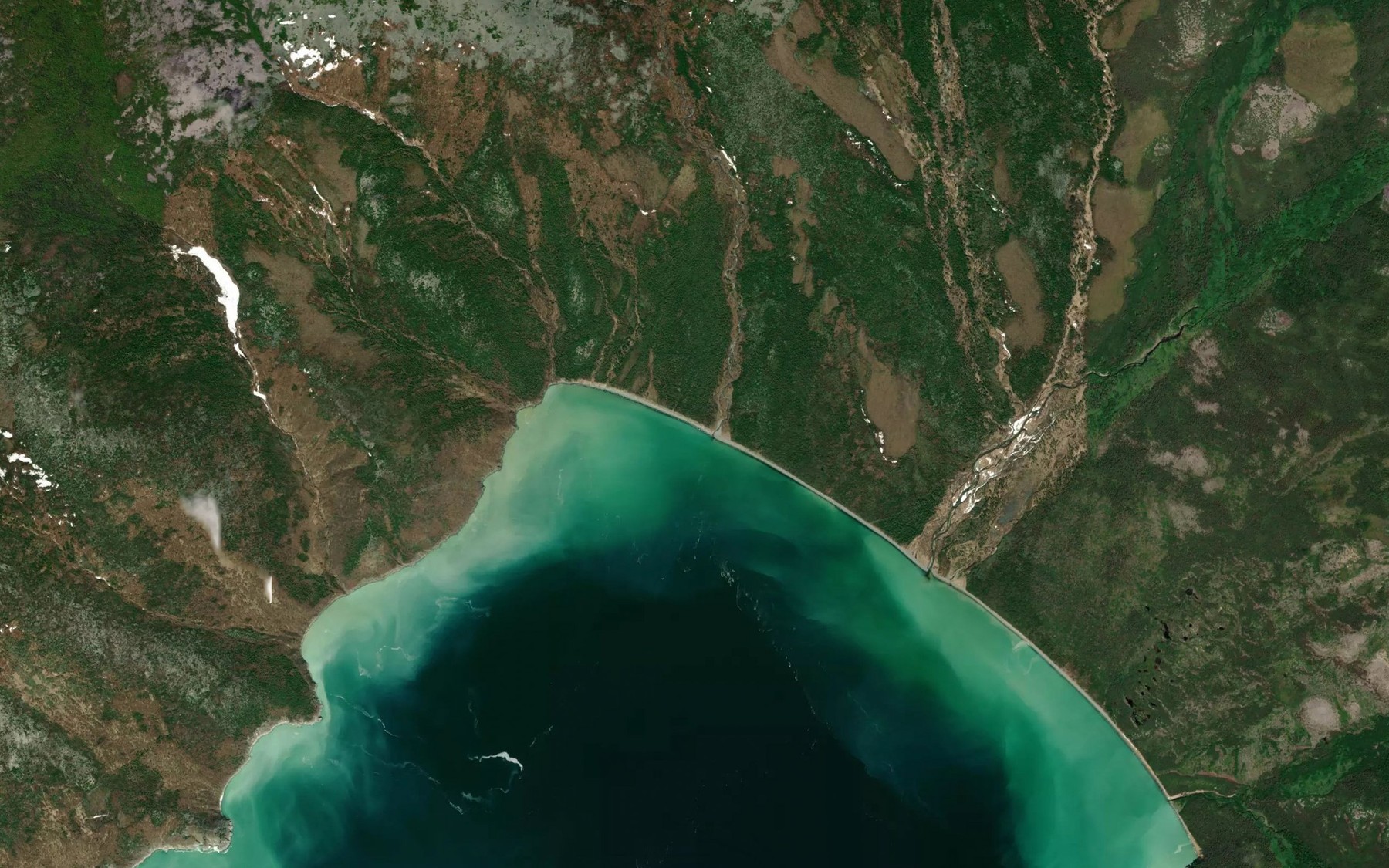Satellite map of the Bezvodnyy