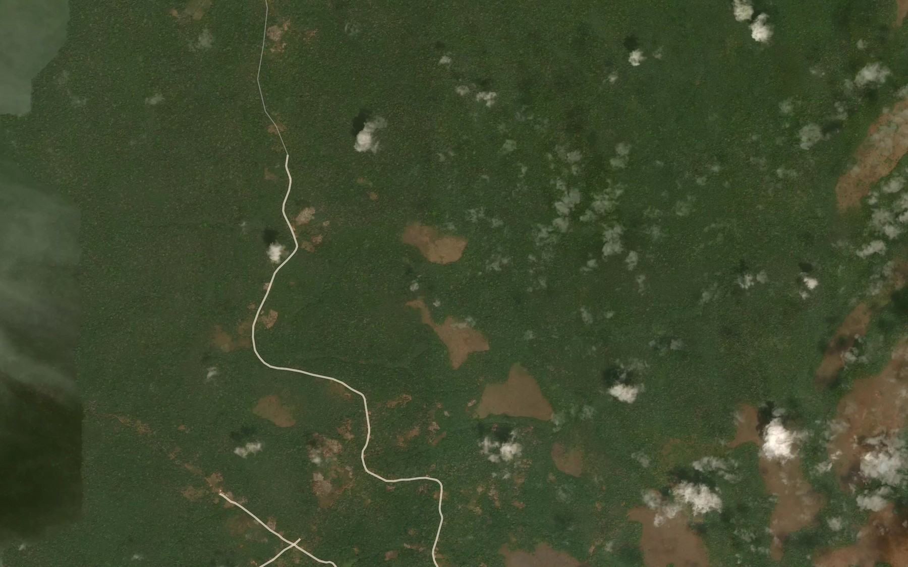 Satellite map of the Ewe