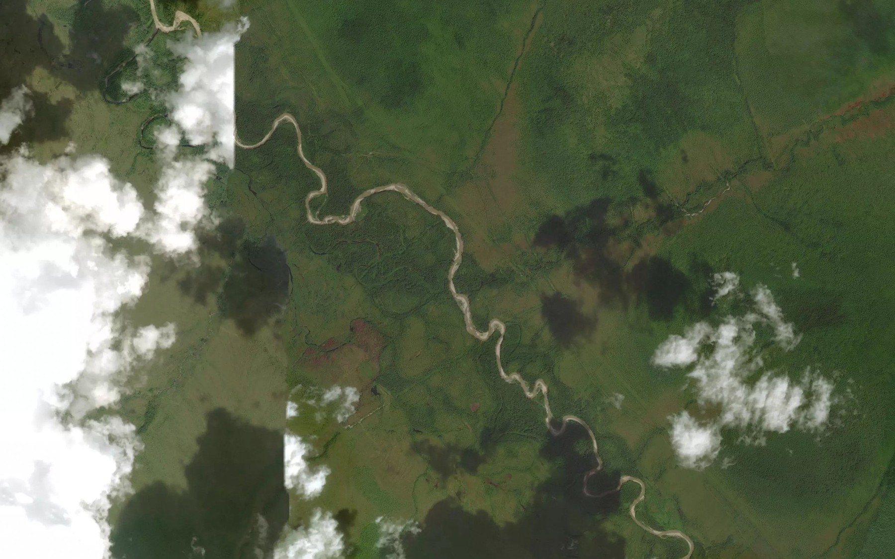 Satellite map of the Bolodek
