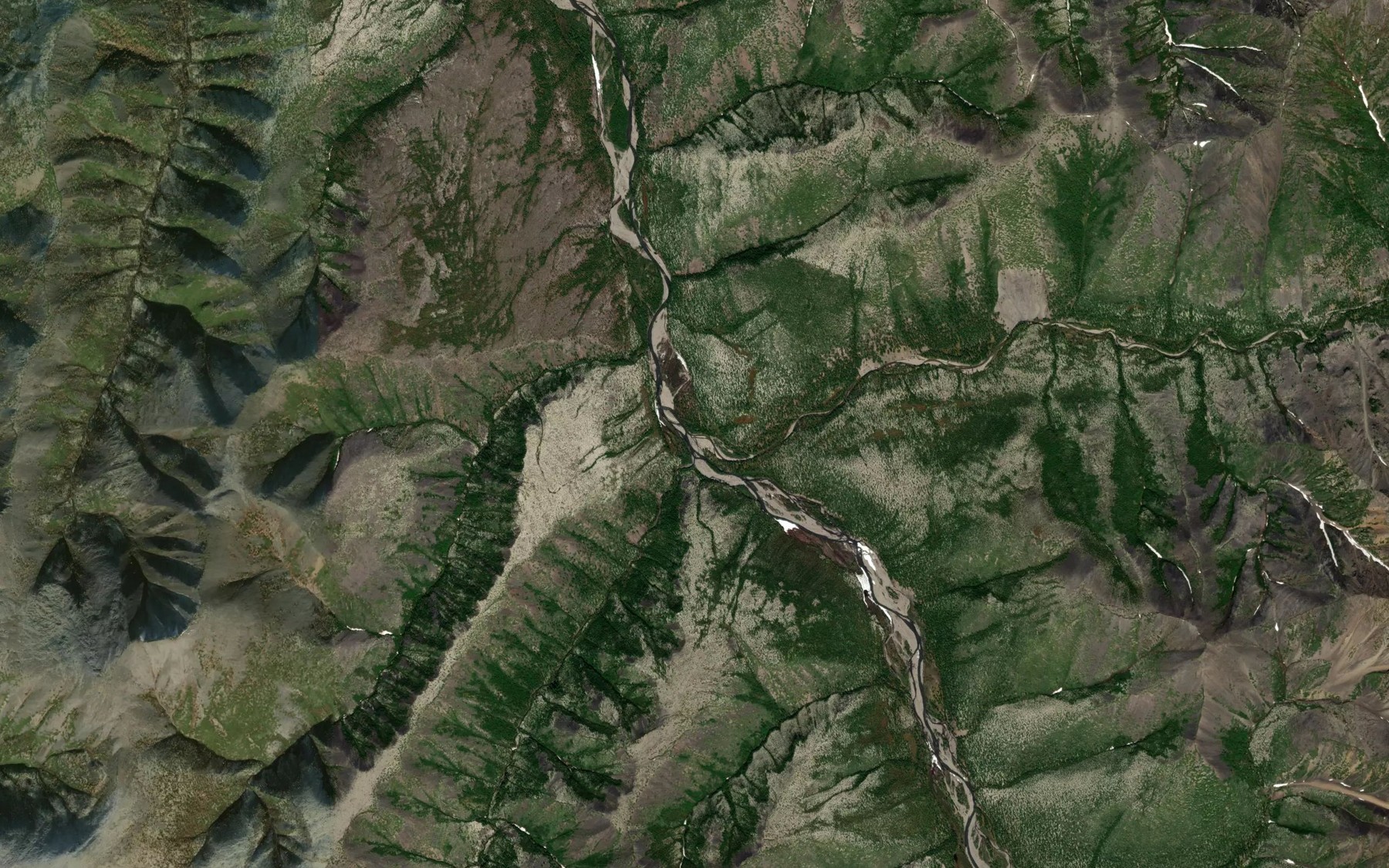 Satellite map of the Bystryy