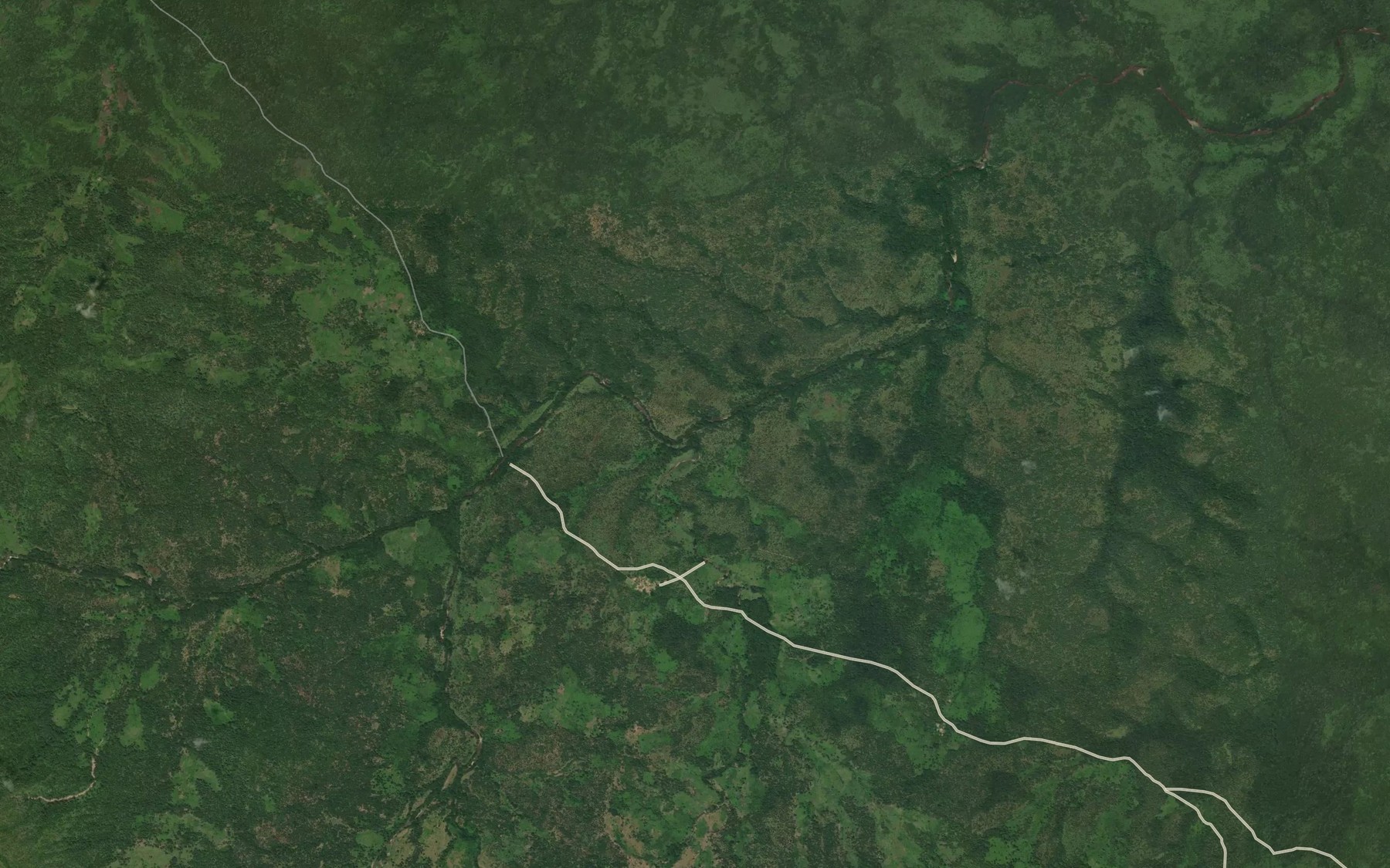 Satellite map of the River Fundam