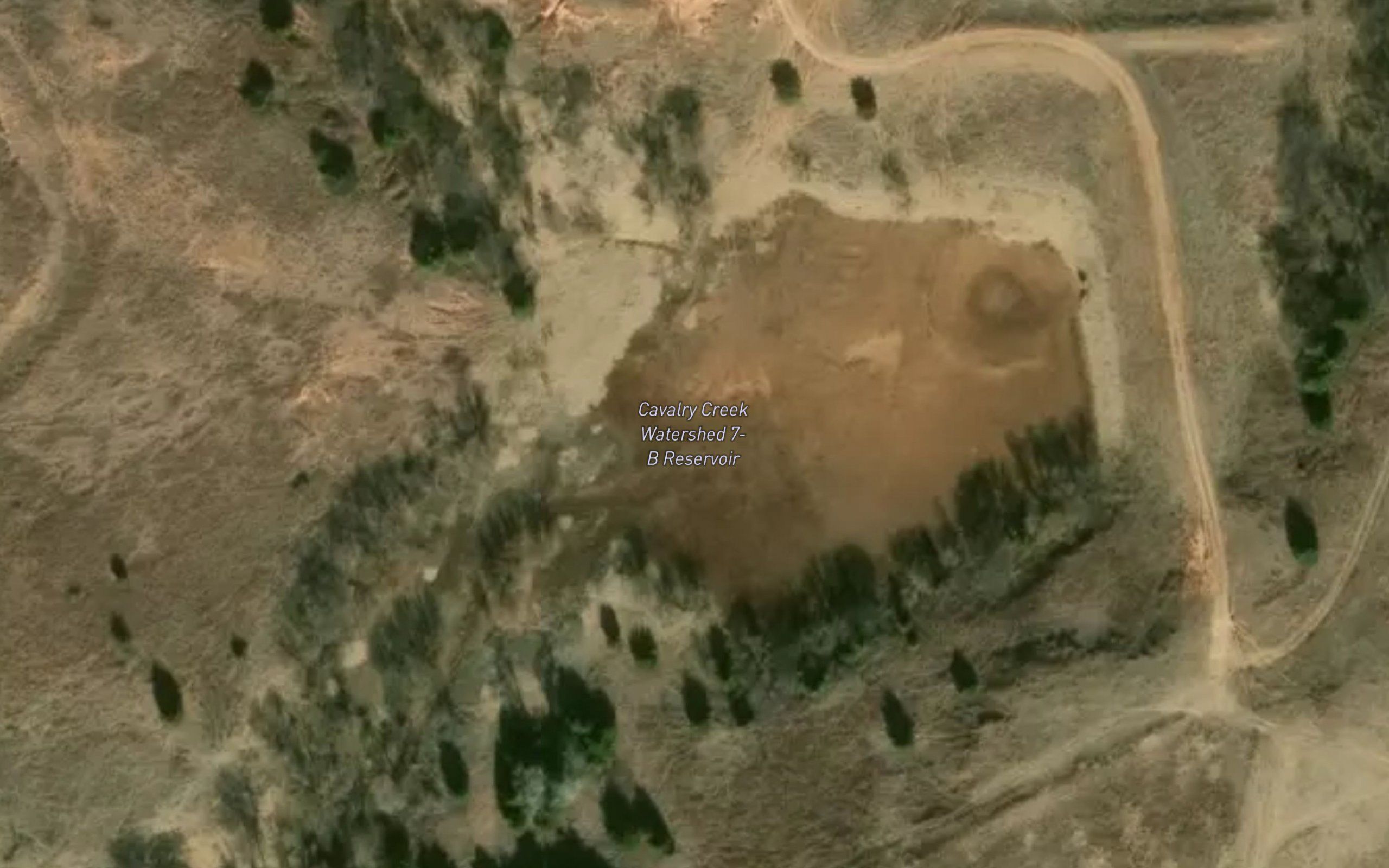 Cavalry Creek Watershed 7-B Reservoir