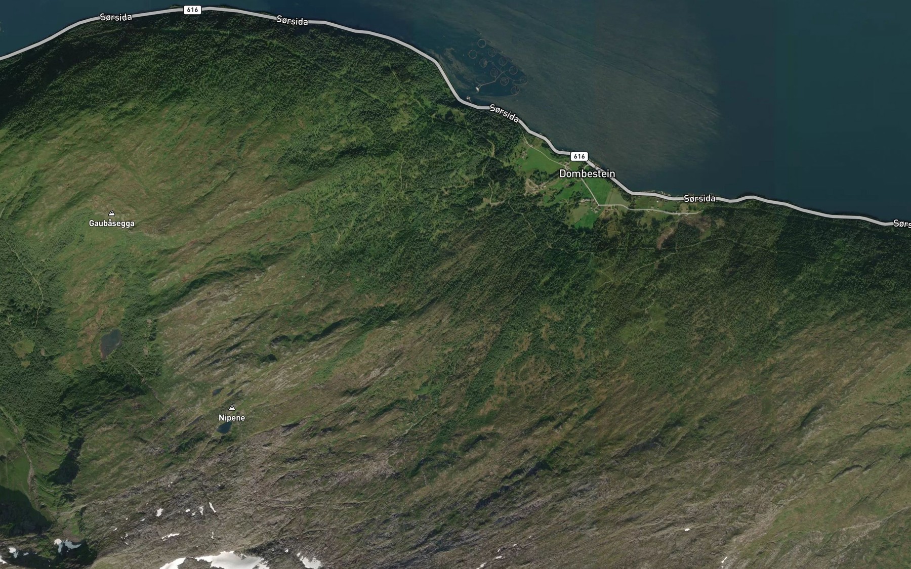 Satellite map of the Gjolsvorgrova