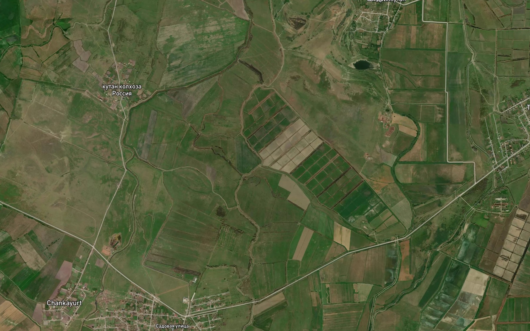 Satellite map of the Kanal Bakas-Ayryk