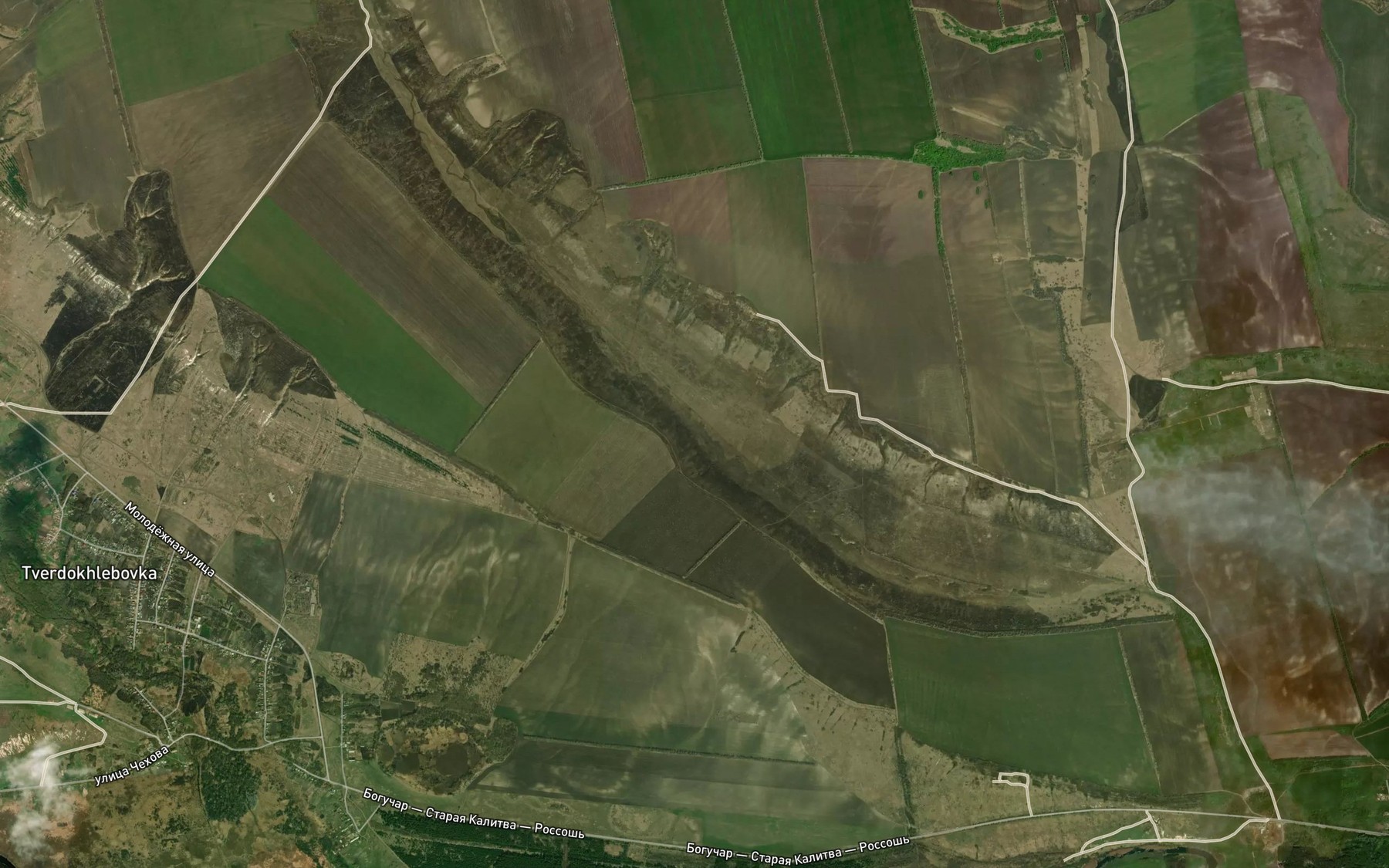 Satellite map of the Balka Khimin Yar