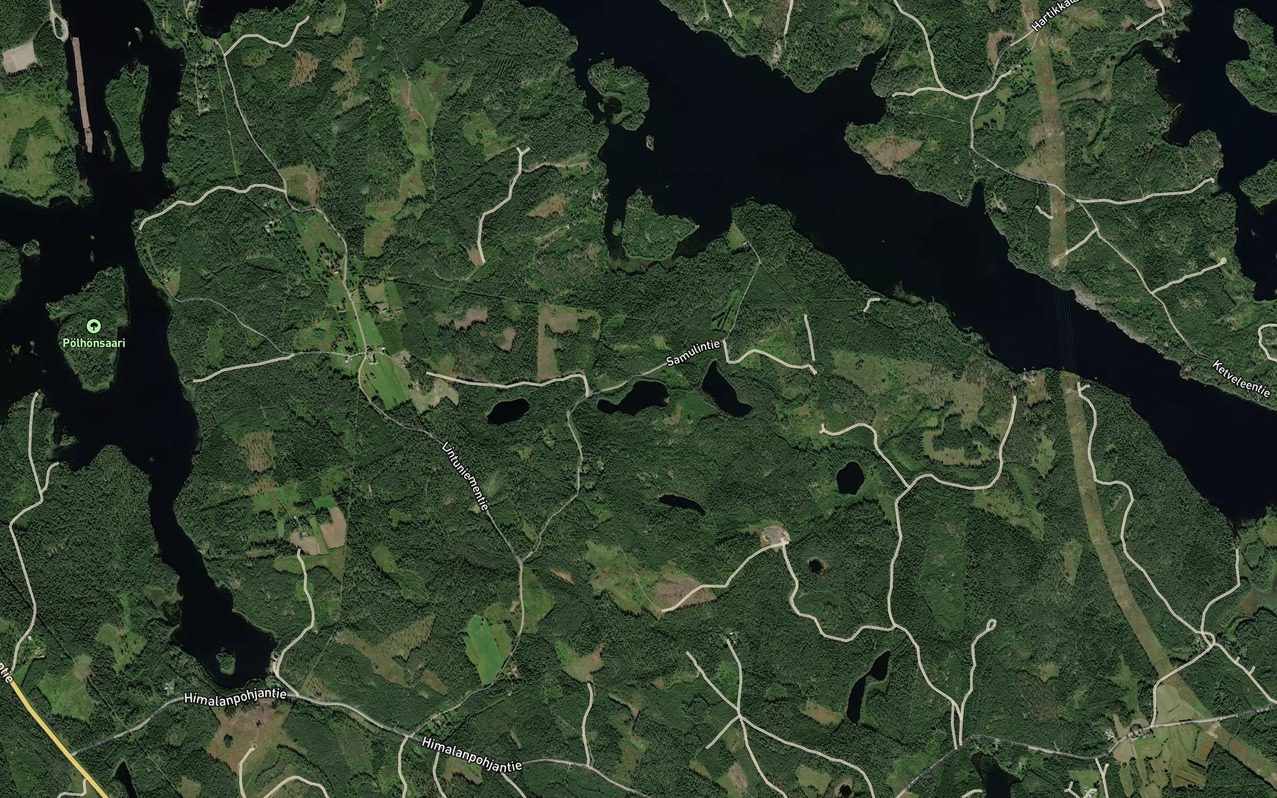 Satellite map of the Keskimmainen