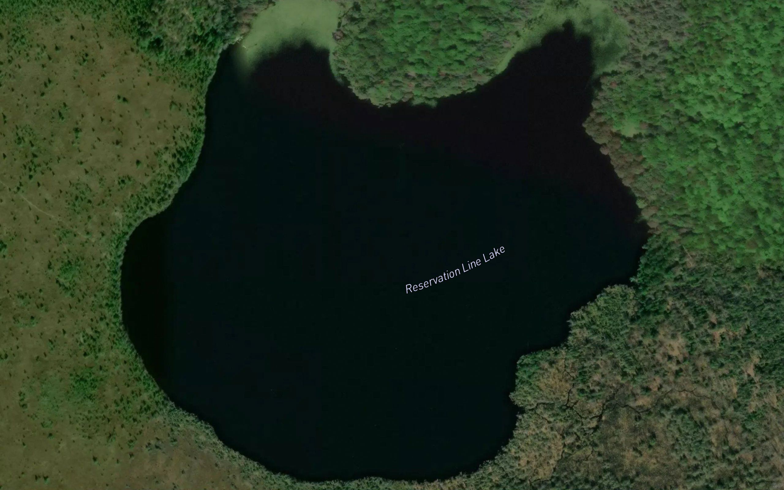 Reservation Line Lake