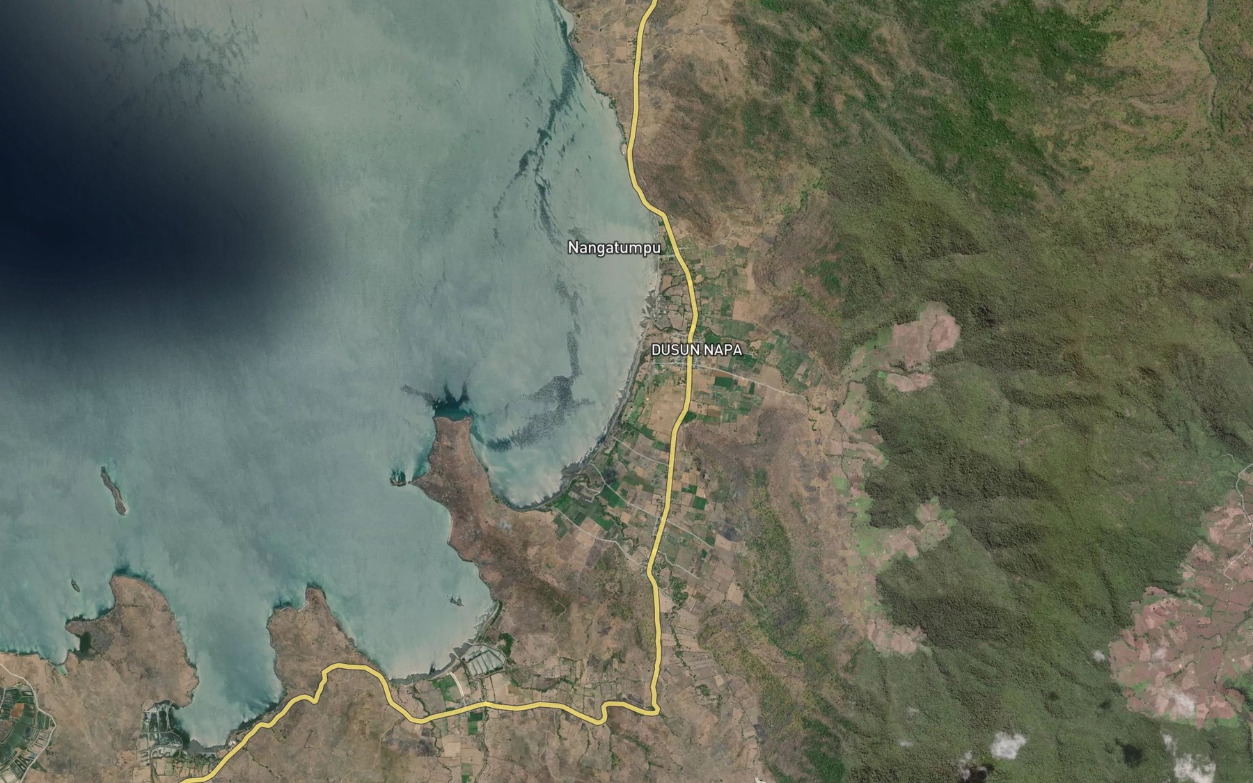 Satellite map of the Nanga Ncanga