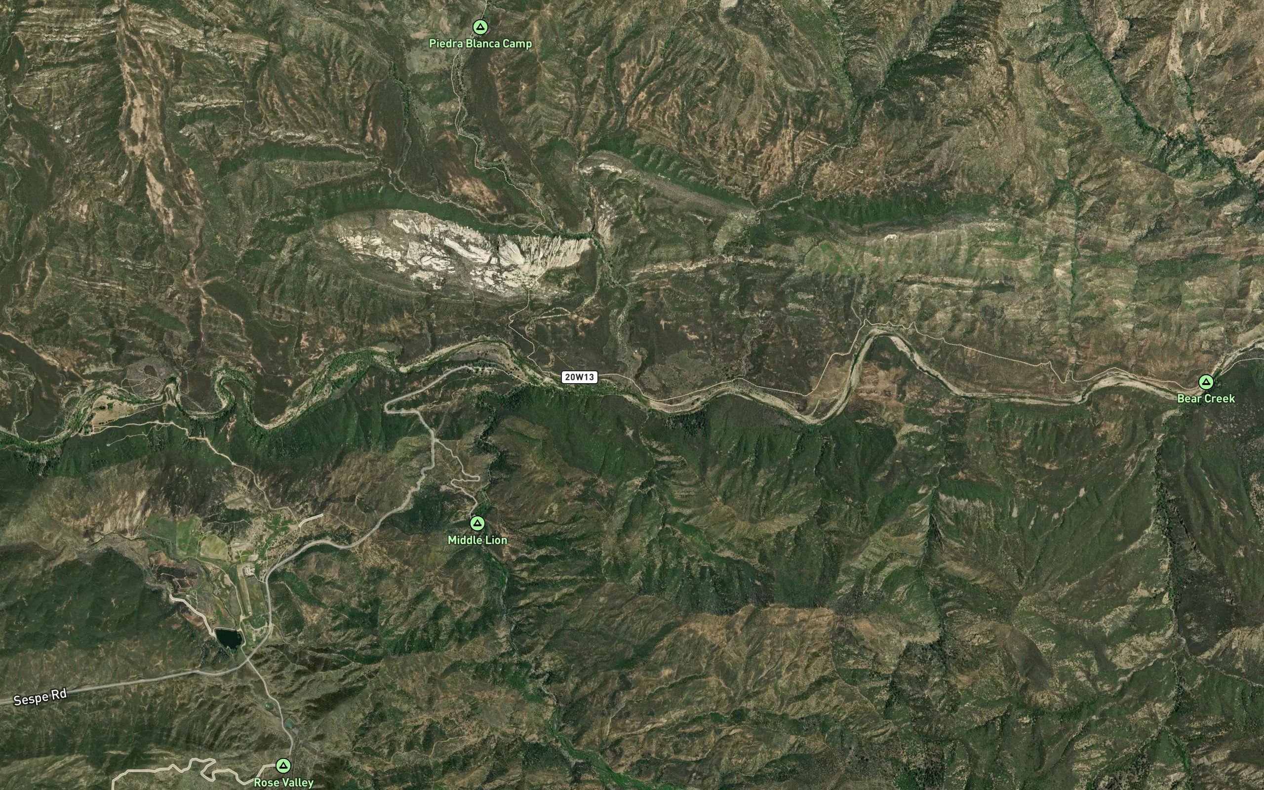 Piedra Blanca Creek