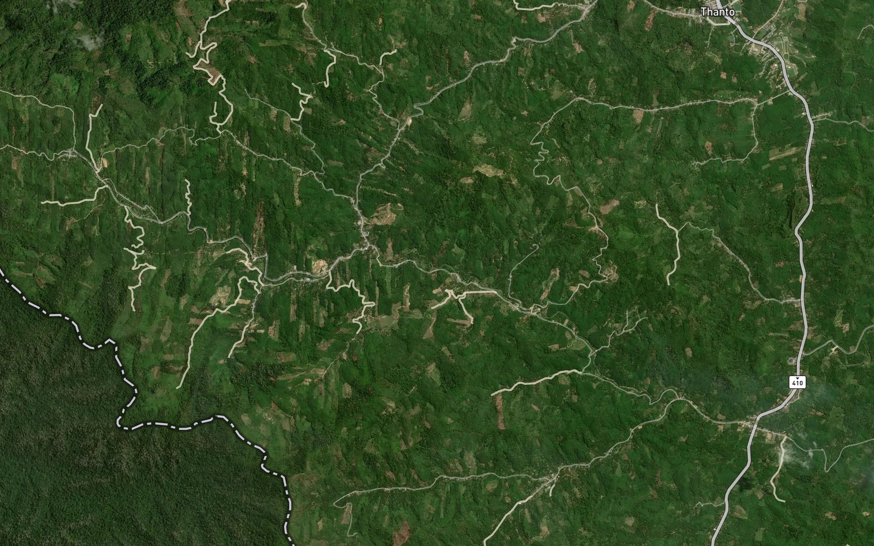 Satellite map of the Khlong Ba Tu Pu Te