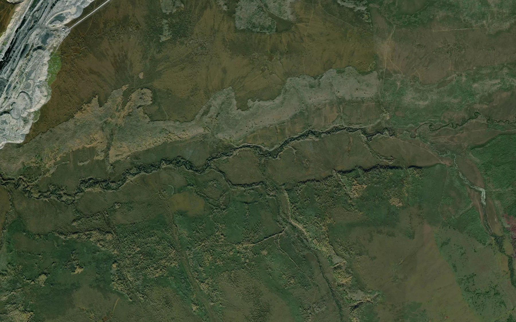 Satellite map of the Tugodak