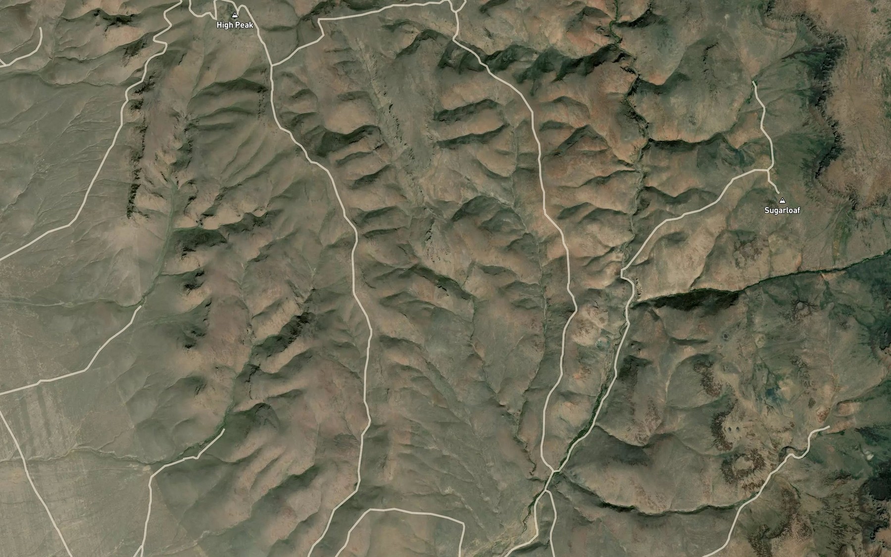 Satellite map of the Bankofier Spring