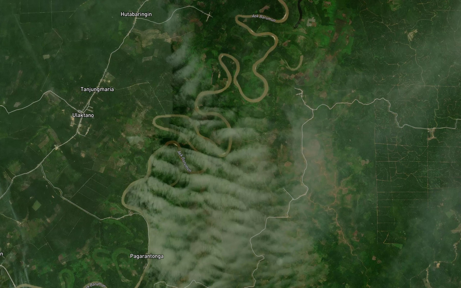Satellite map of the Air Jilok Menek