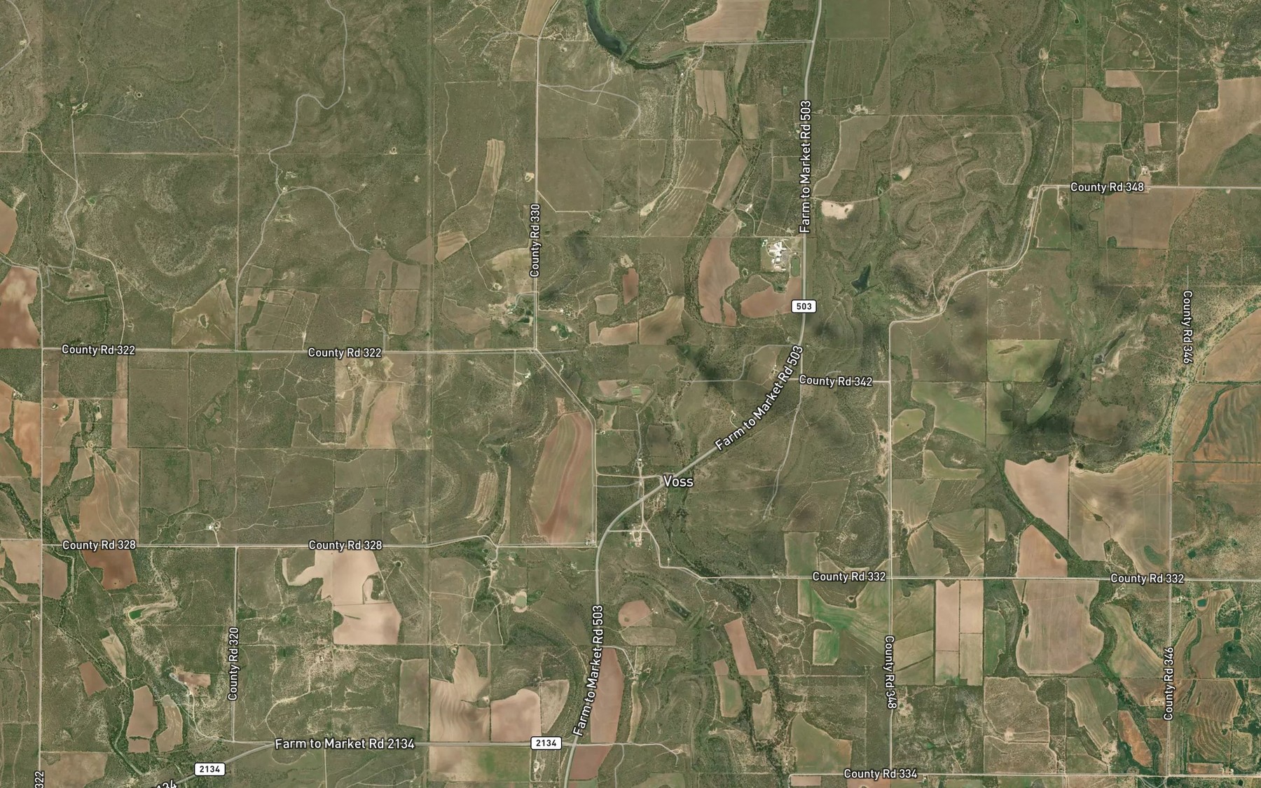 Satellite map of the Soil Conservation Service Site 11 Reservoir