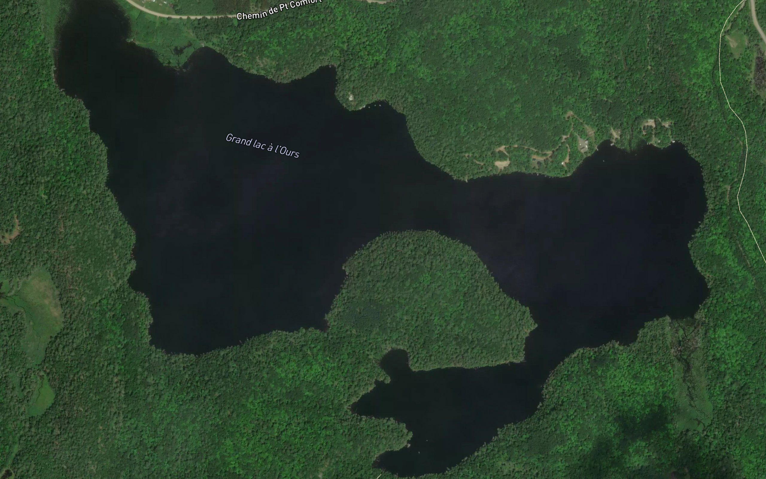 Grand lac a l'Ours